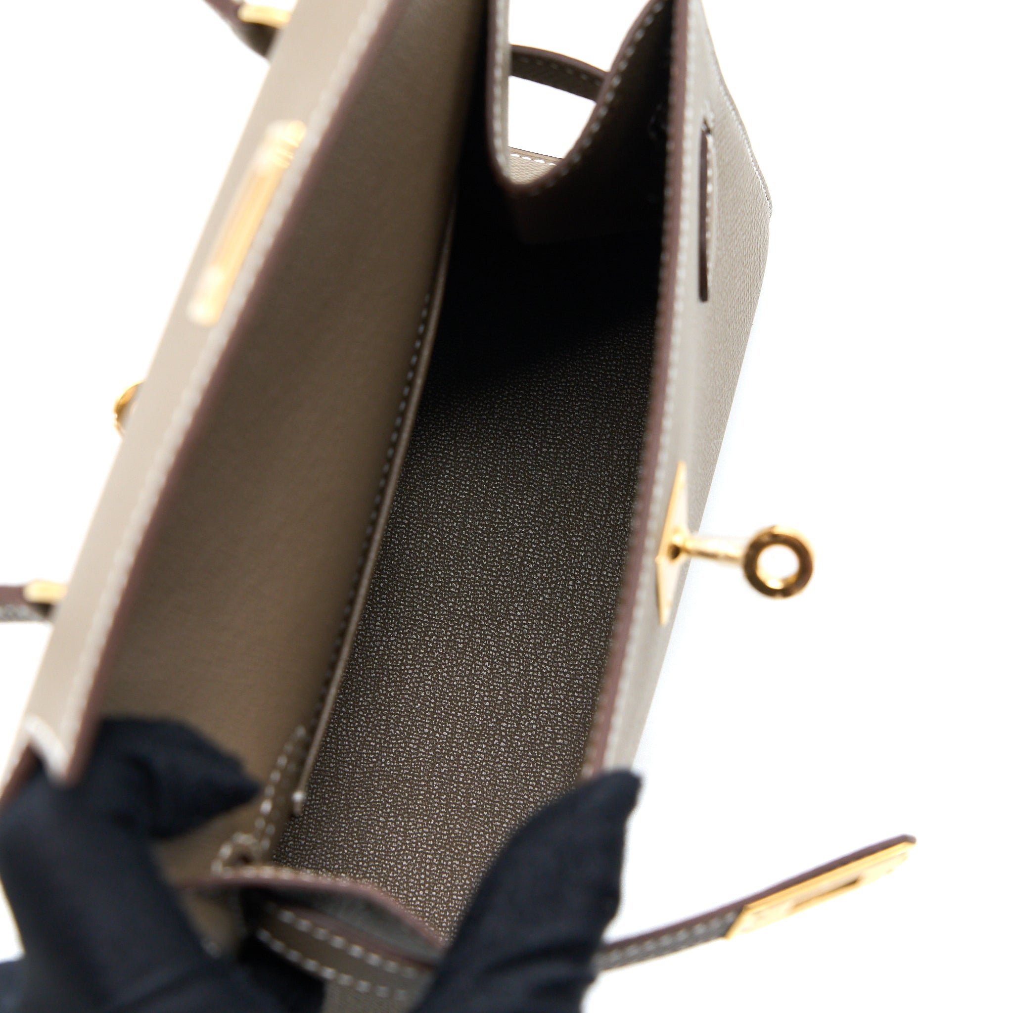 HERMES KELLY SELLIER EN DESORDRE 20 EPSOM ETOUPE GHW