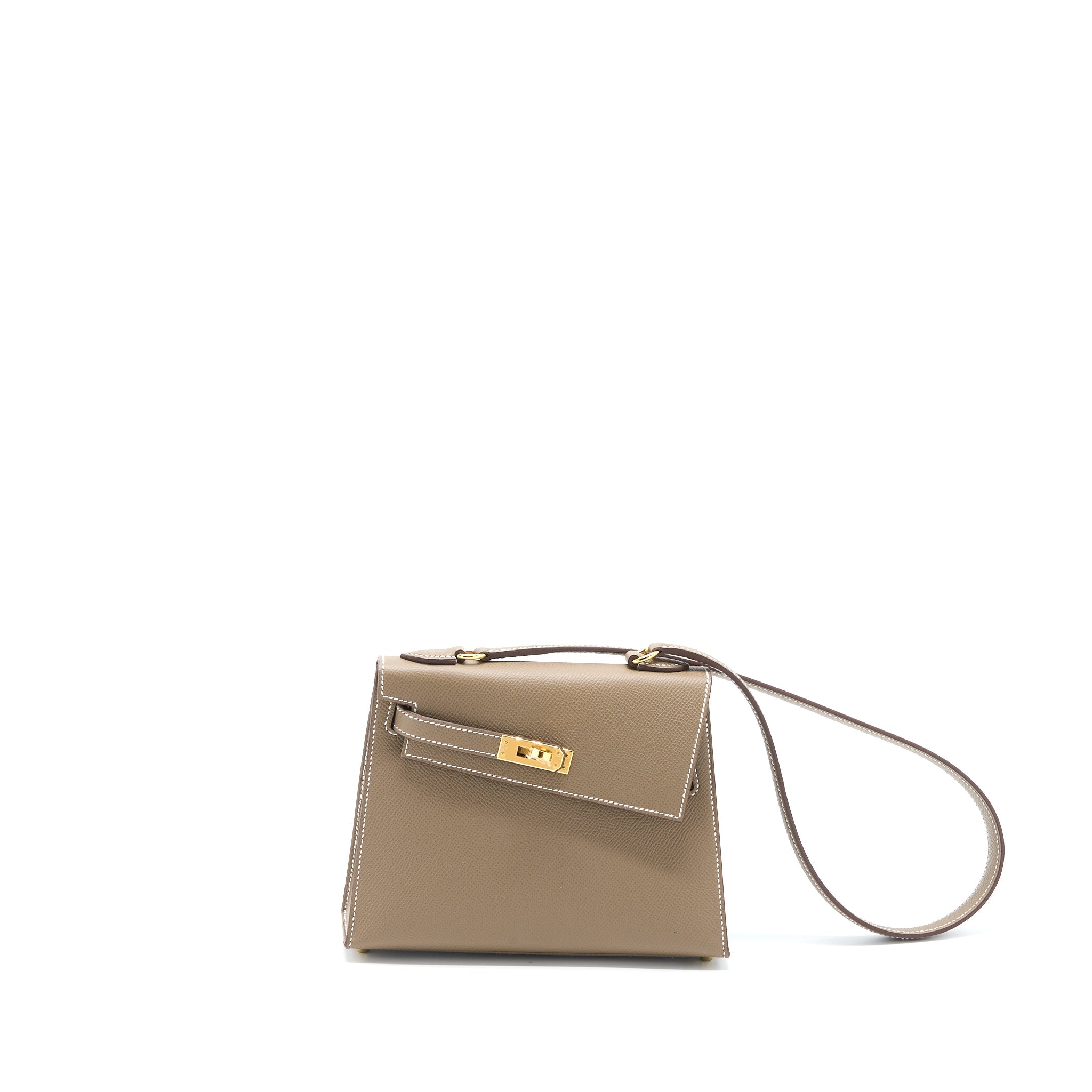 HERMES KELLY SELLIER EN DESORDRE 20 EPSOM ETOUPE GHW