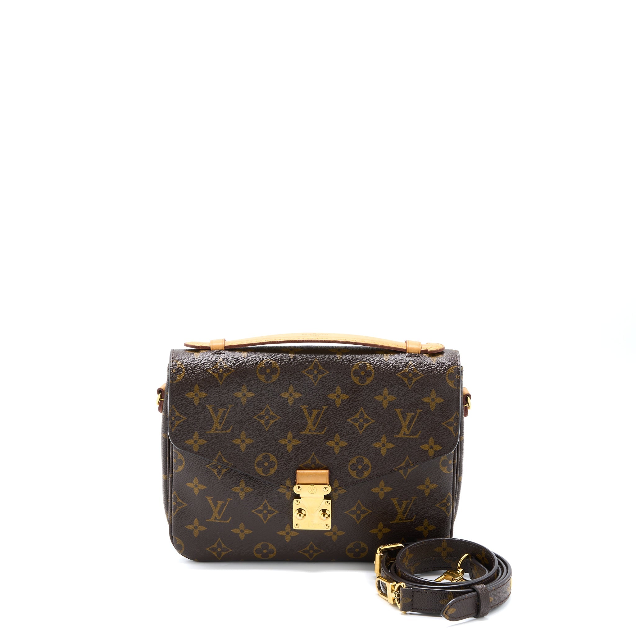 LOUIS VUITTON POCHETTE MÉTIS MONOGRAM CANVAS GHW