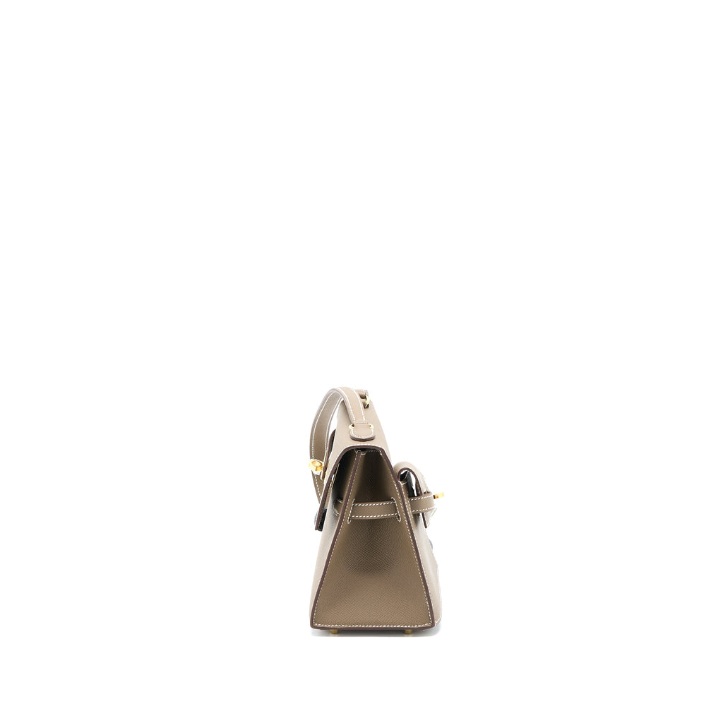 HERMES KELLY SELLIER EN DESORDRE 20 EPSOM ETOUPE GHW