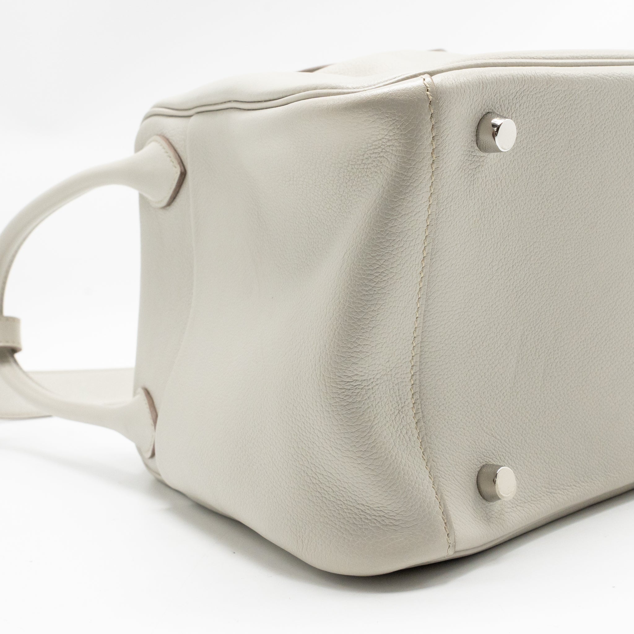 HERMES LINDY 30 EVERCOLOR GRIS PEARL SHW