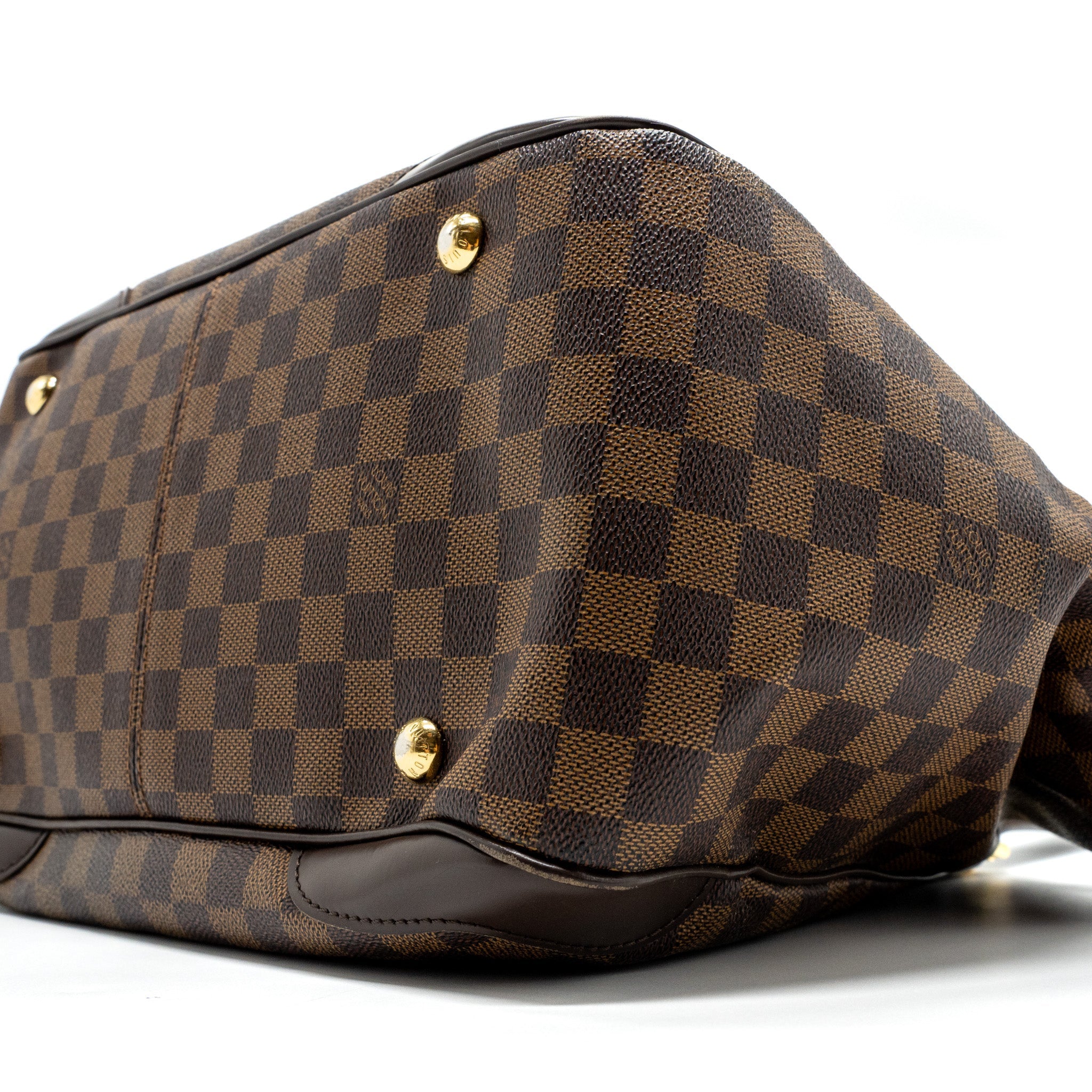 LOUIS VUITTON TOTE BAG DAMIER EBENE GHW