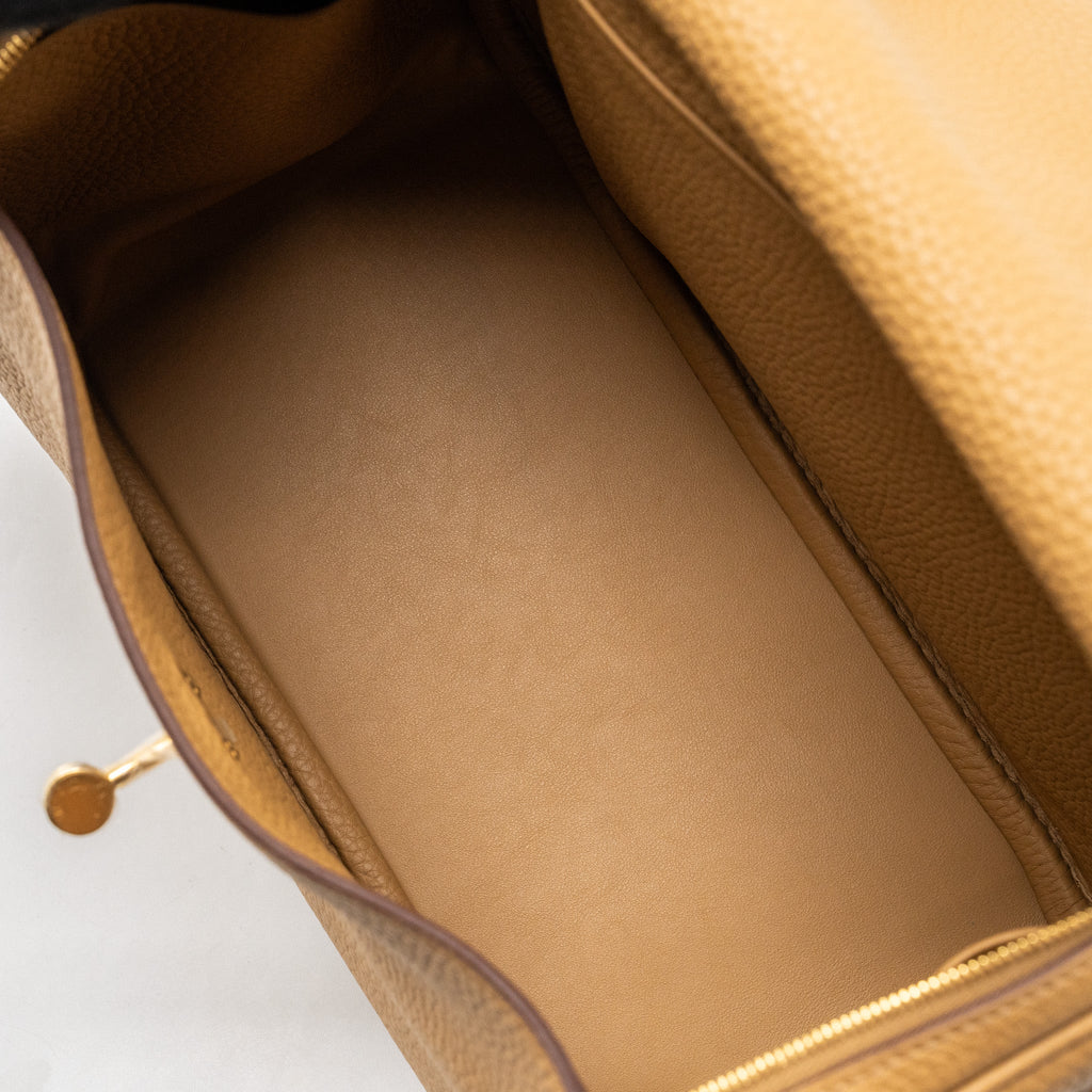 HERMES LINDY 26 CLEMENCE BISCUIT GHW