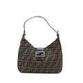 FENDI VINTAGE ZUCCA SHOULDER BAG CANVAS SHW