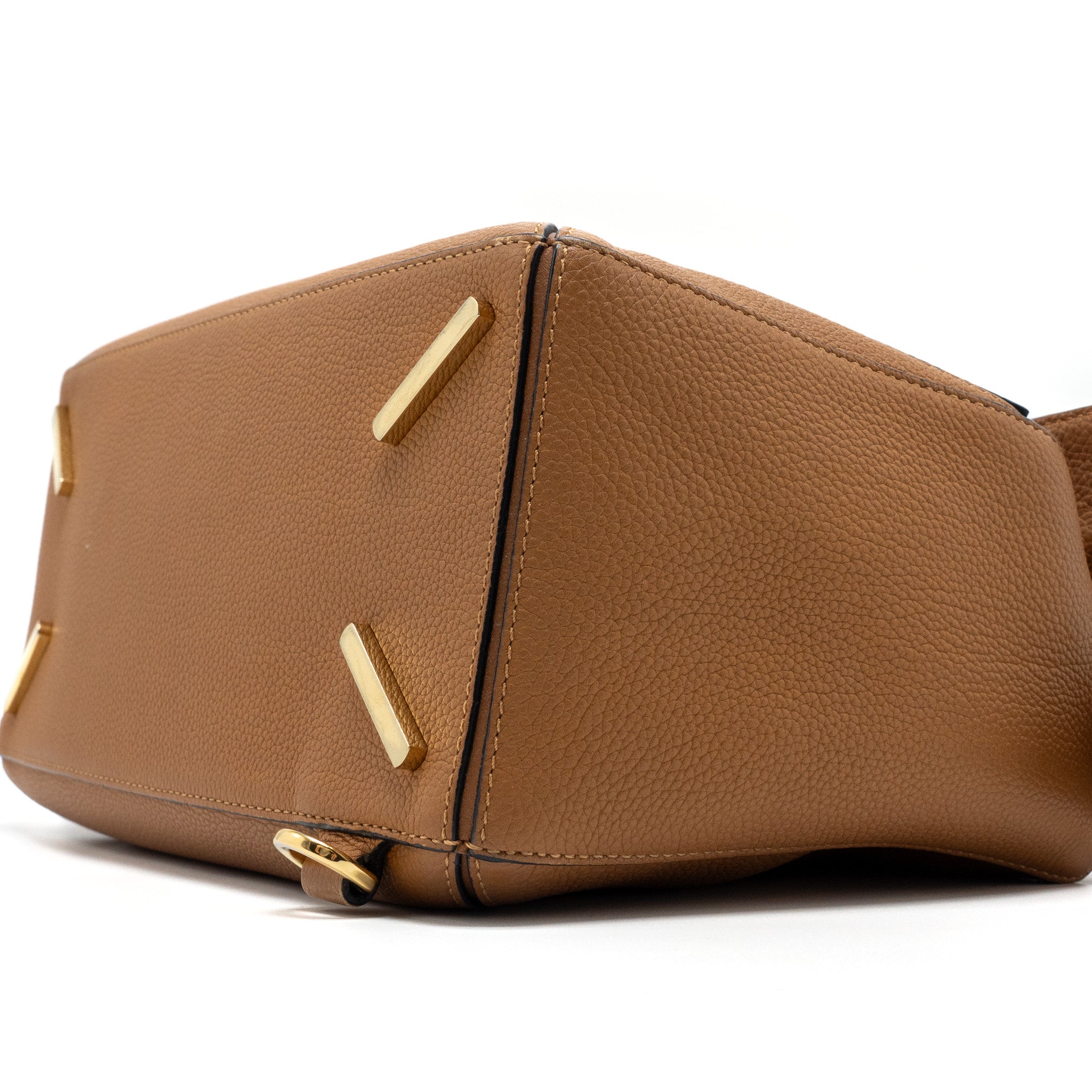 LOEWE MEDIUM PUZZLE BAG IN GRAINED CALFSKIN GOLD GHW