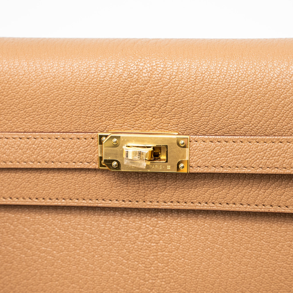 HERMES KELLY TO GO CHEVRE MYSORE QUEBRACHO GHW