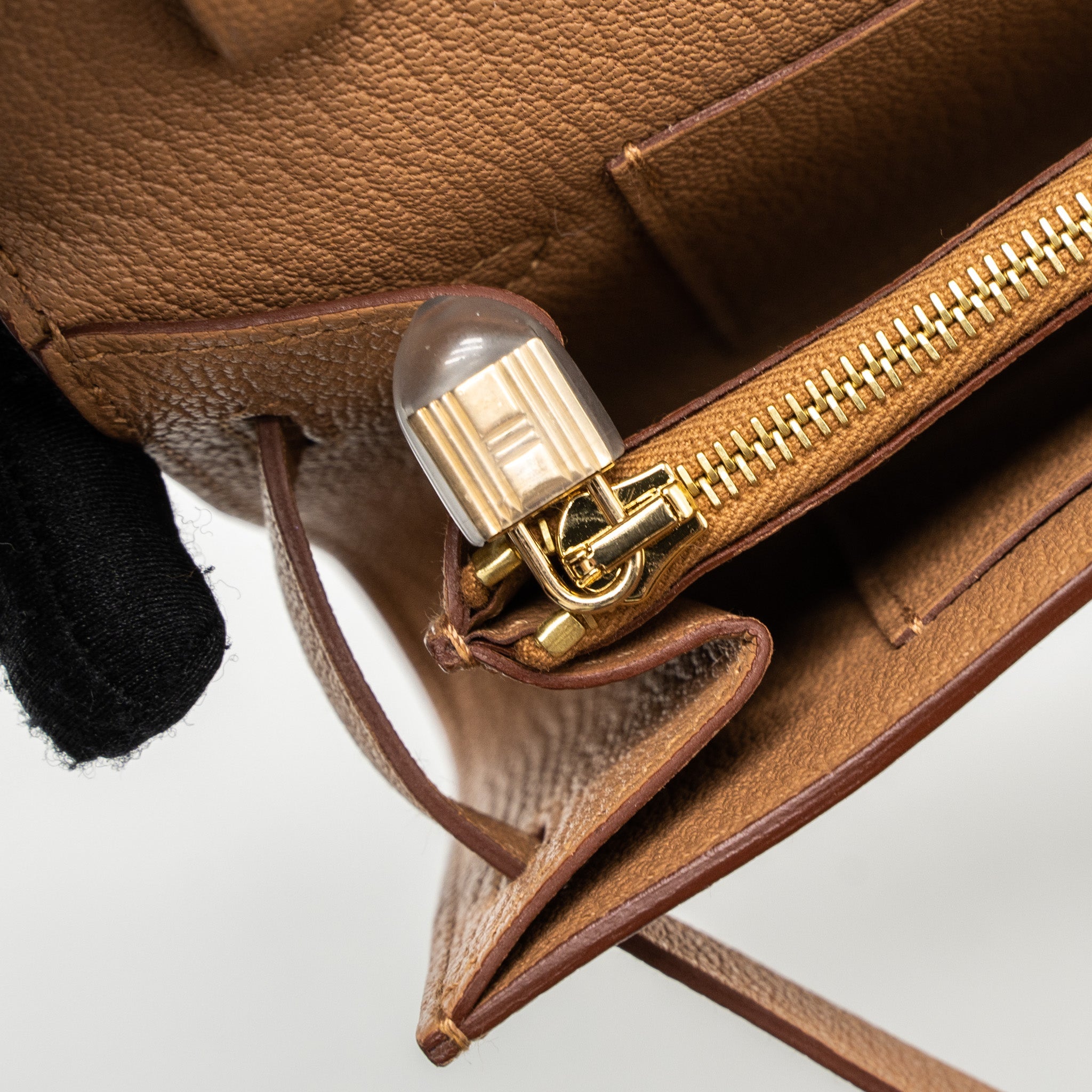 HERMES KELLY TO GO CHEVRE MYSORE QUEBRACHO GHW