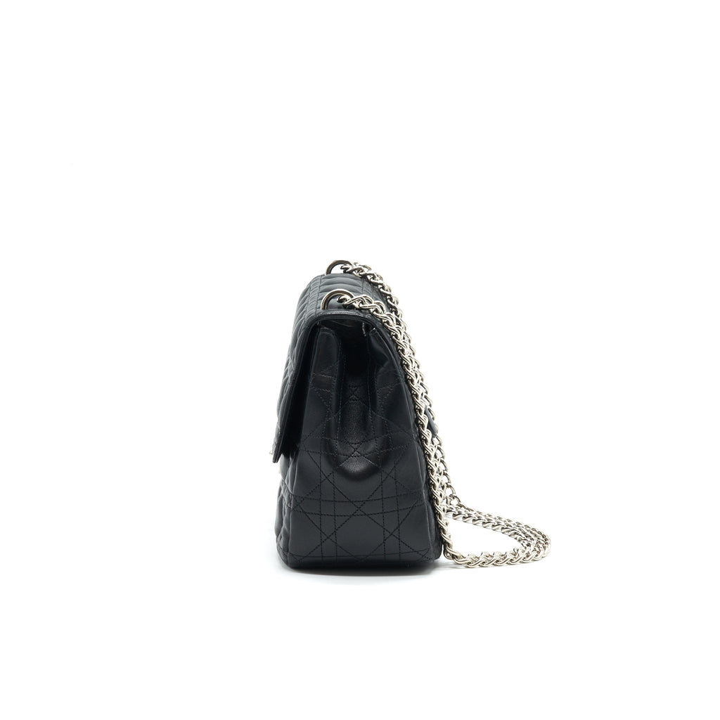 DIOR MISS DIOR MEDIUM FLAP BAG BLACK SHW