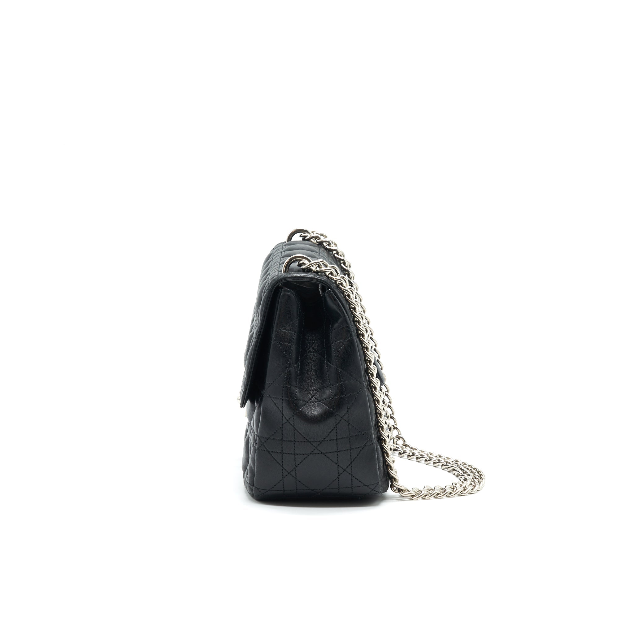 DIOR MISS DIOR MEDIUM FLAP BAG BLACK SHW