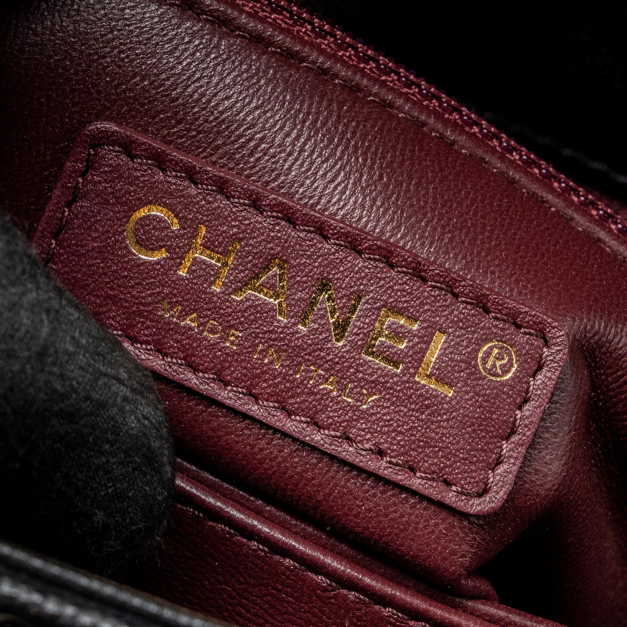 CHANEL SMALL COCO HANDLE CAVIAR BLACK LGHW