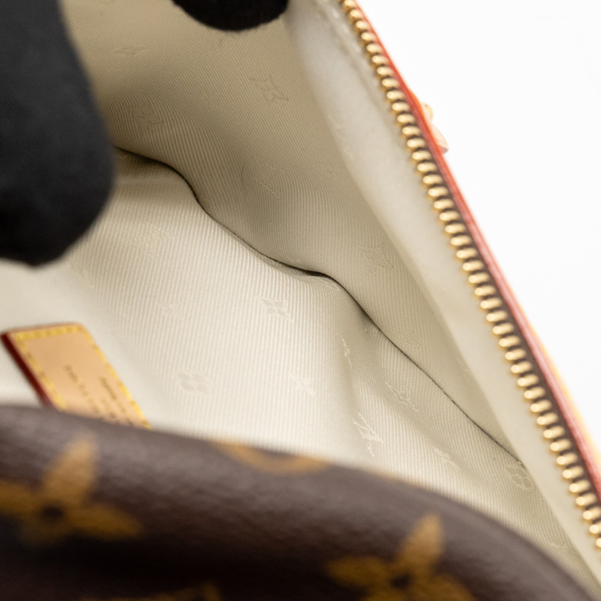 LOUIS VUITTON HIGH RISE BUMBAG MONOGRAM CANVAS GHW