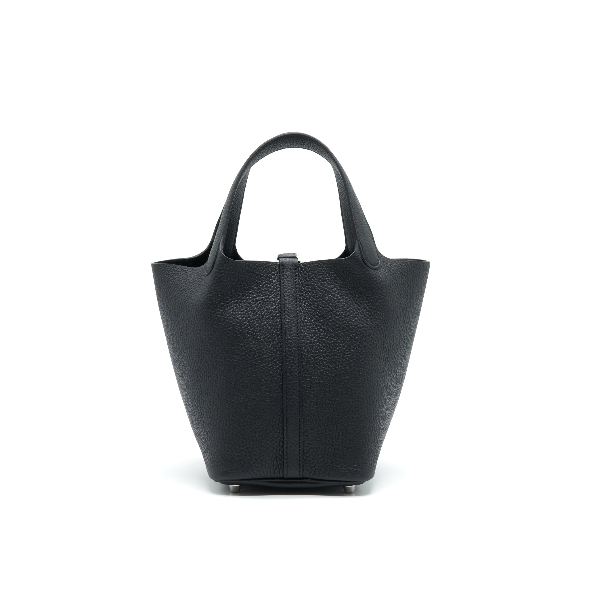 HERMES PICOTIN LOCK BAG 18 BLACK SHW