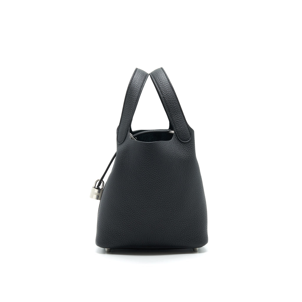 HERMES PICOTIN18 BLACK SHW