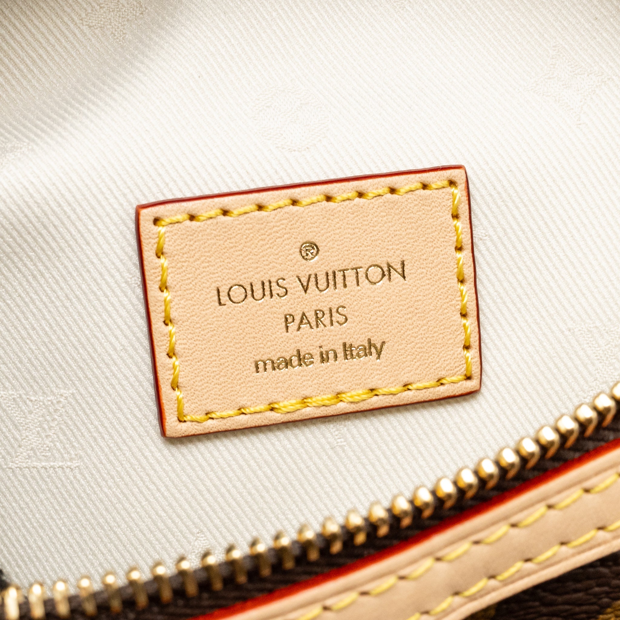 LOUIS VUITTON HIGH RISE BUMBAG MONOGRAM CANVAS GHW
