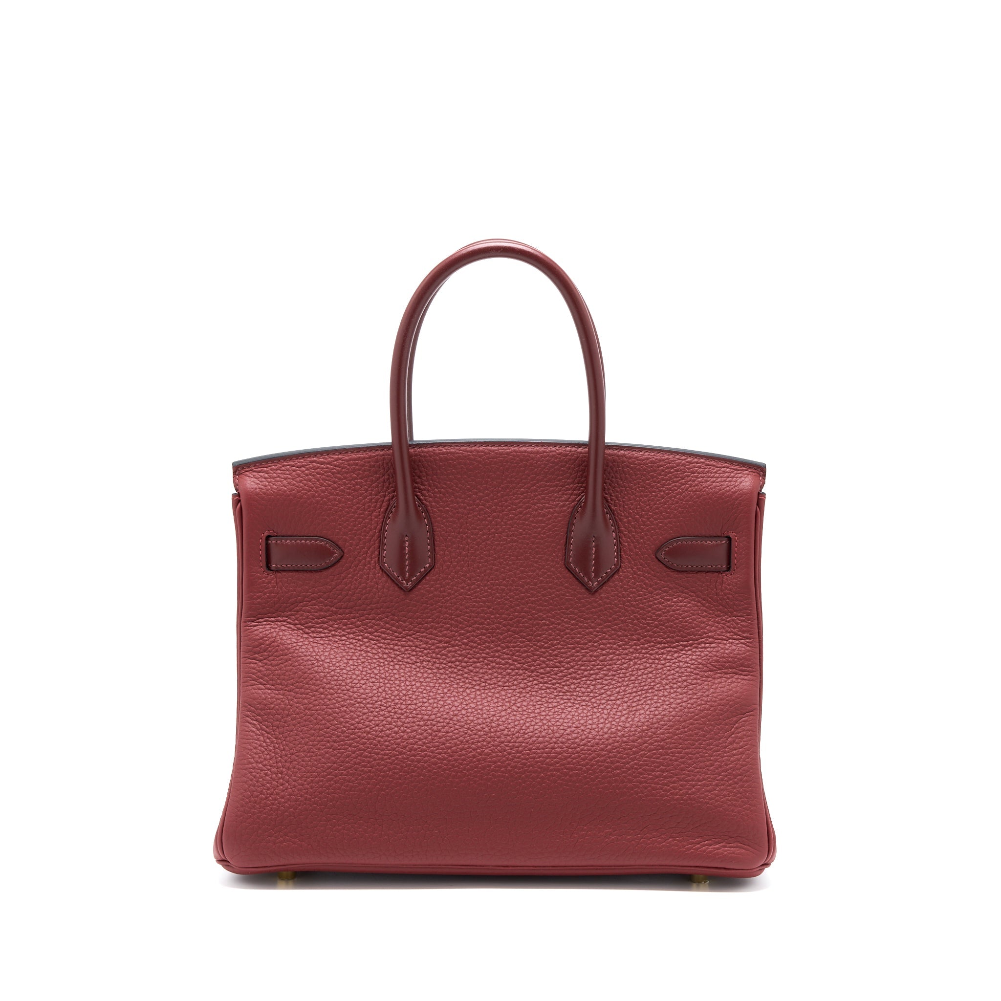 HERMES BIRKIN 30 TOUCH CLEMENCE/SOMBRE ROUGH H GHW