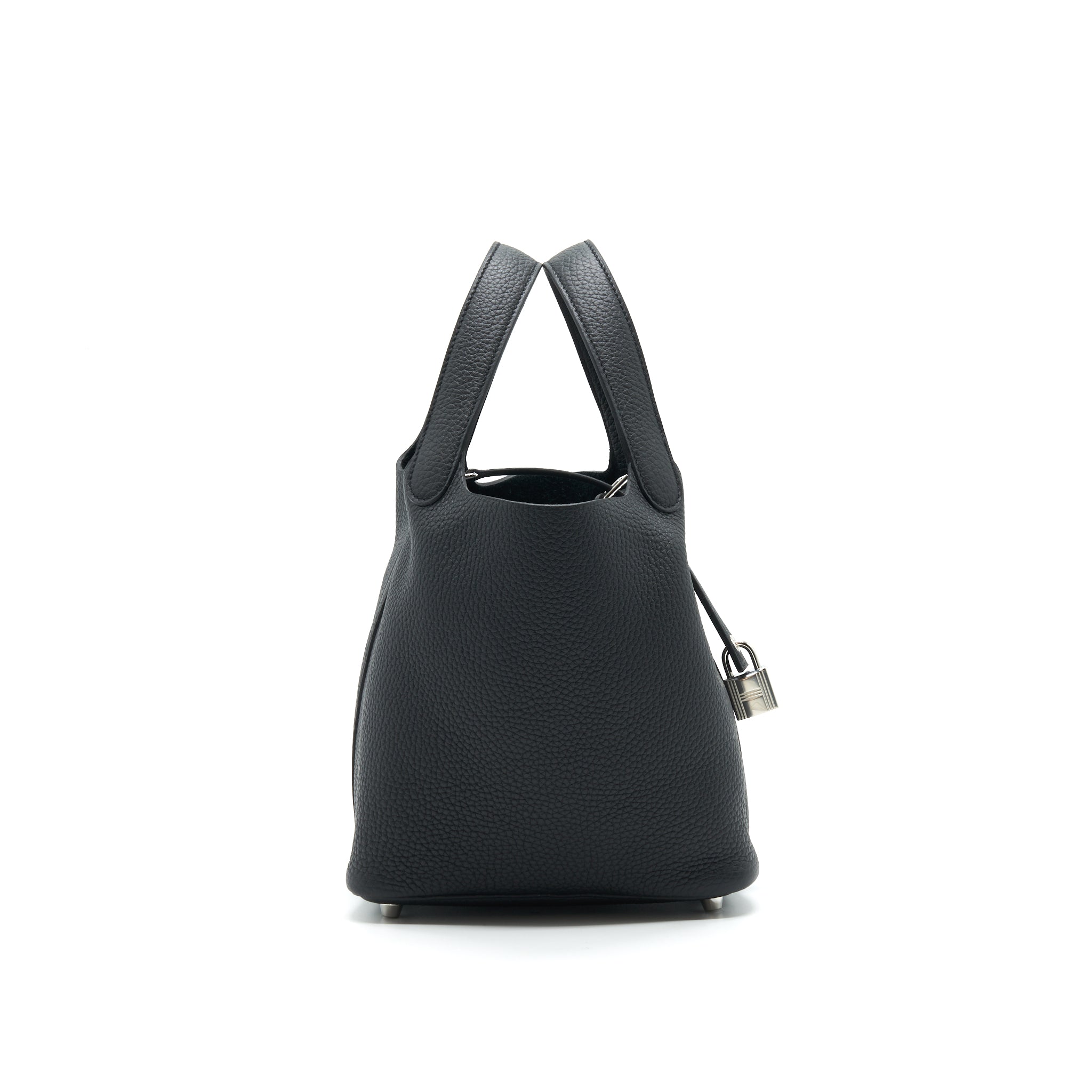 HERMES PICOTIN LOCK BAG 18 BLACK SHW