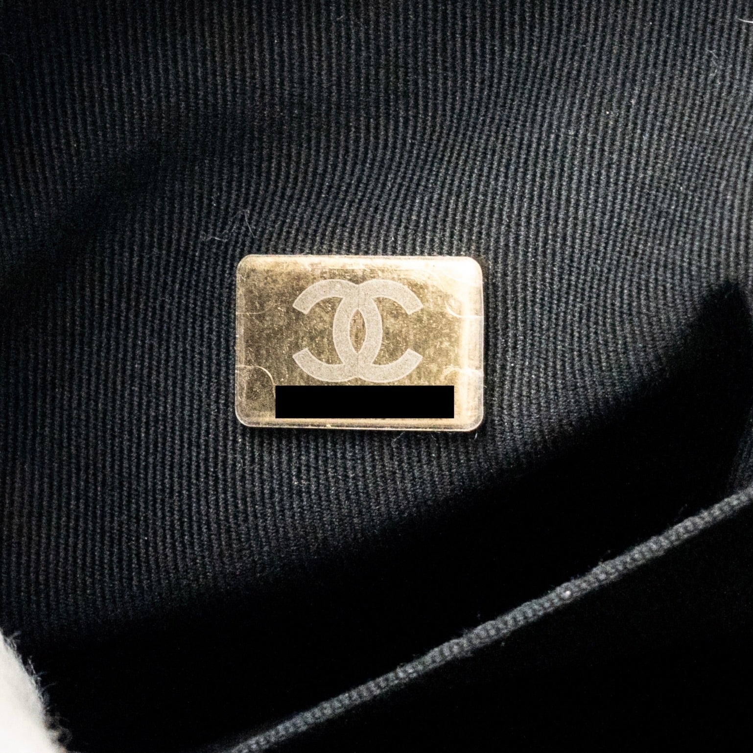 CHANEL QUILTED DOUBLE CHAIN SHOULDER BAG LAMBSKIN BLACK GHW (MICOCHIP)