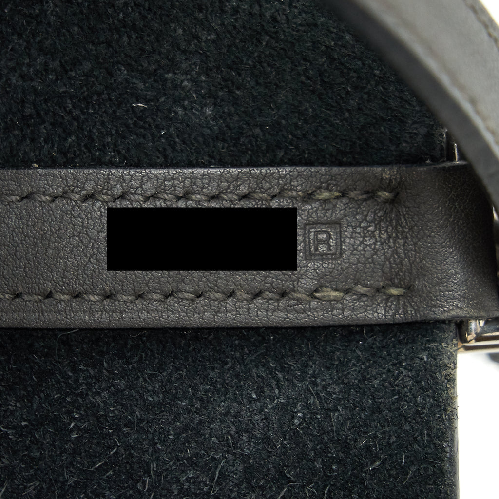 HERMES PICOTIN 18 LOCK BAG DARK GREY SHW
