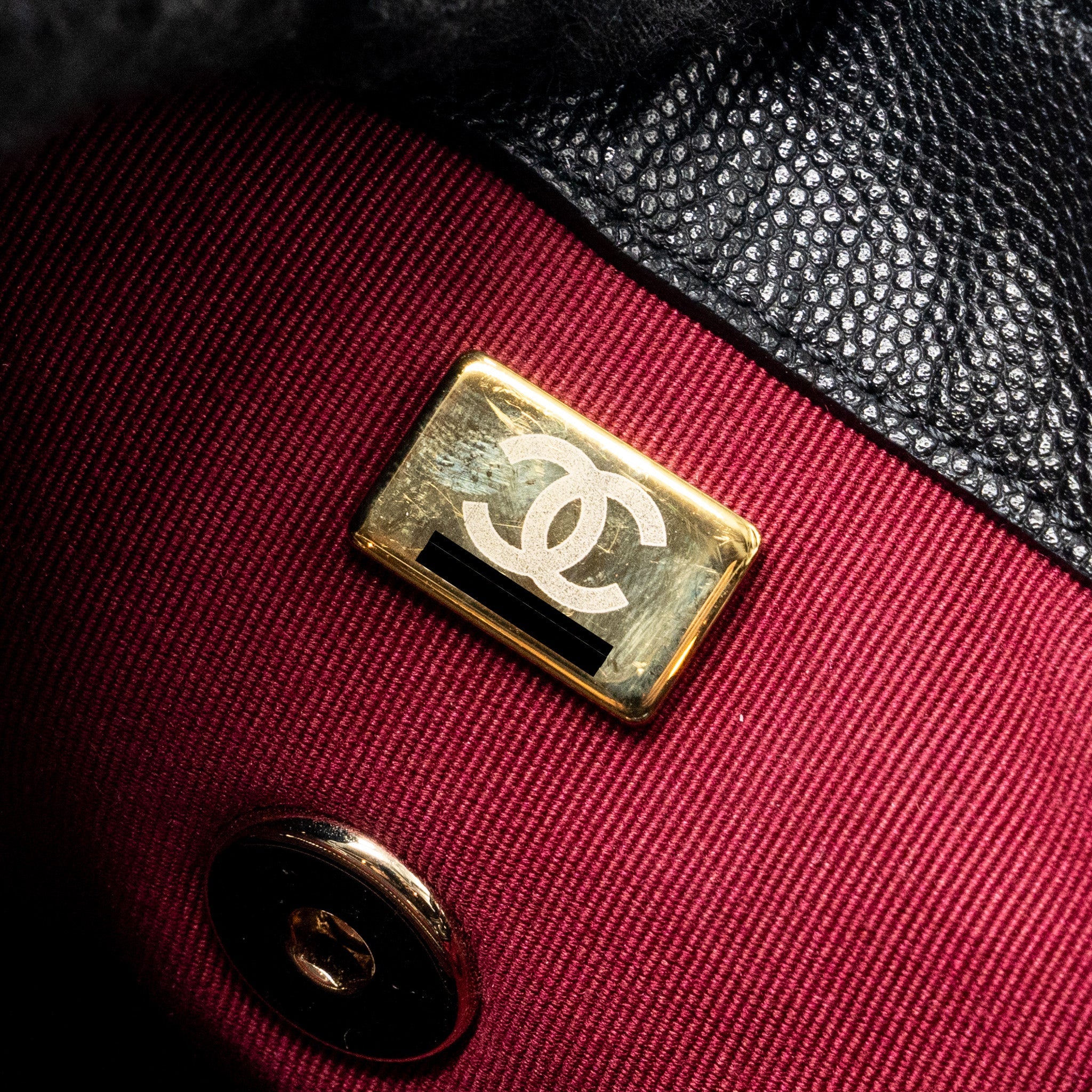 CHANEL 23S MINI BACKPACK CAVIAR BLACK LGHW (MICROCHIP)