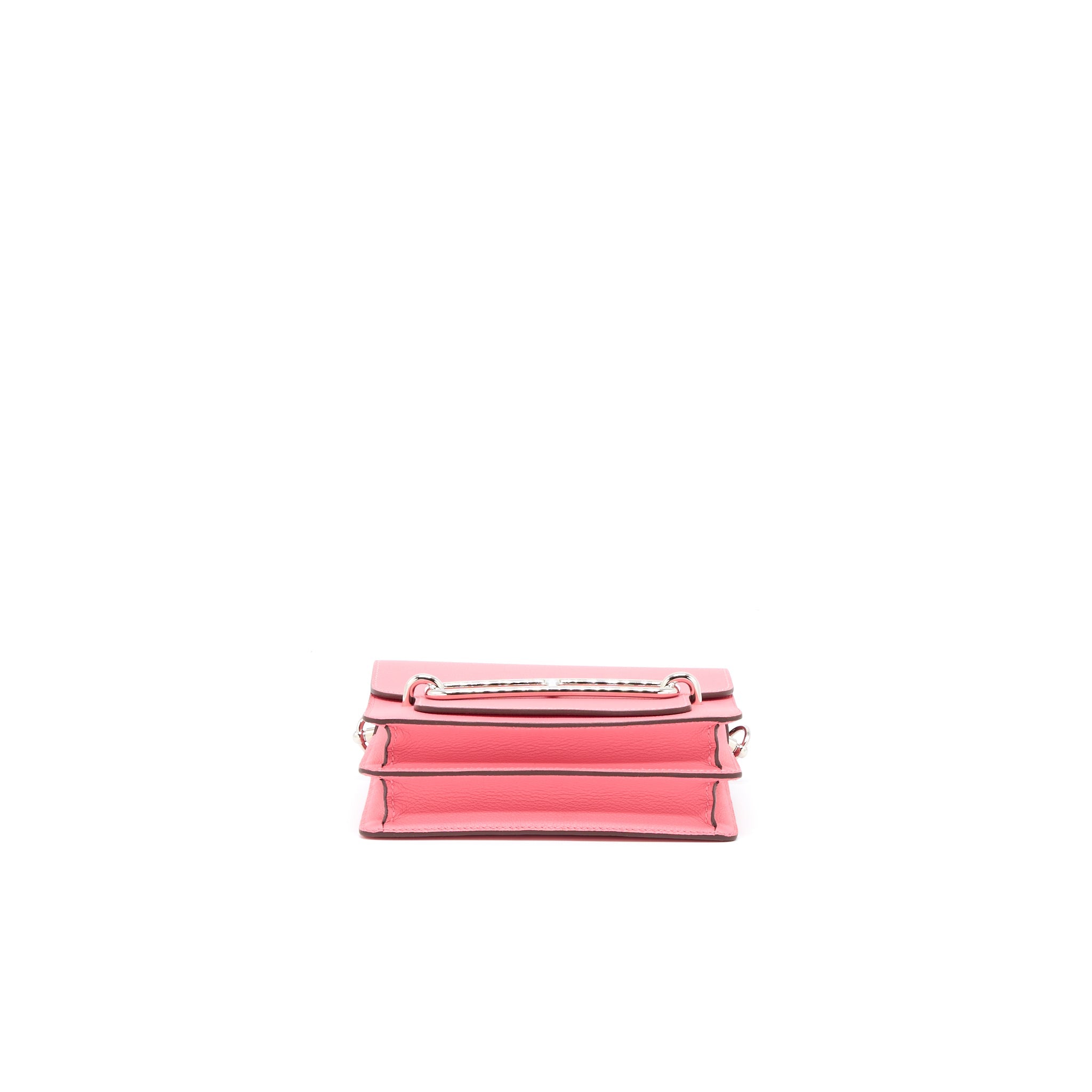 HERMES MINI ROULIS EVERCOLOUR ROSE AZALEE SHW