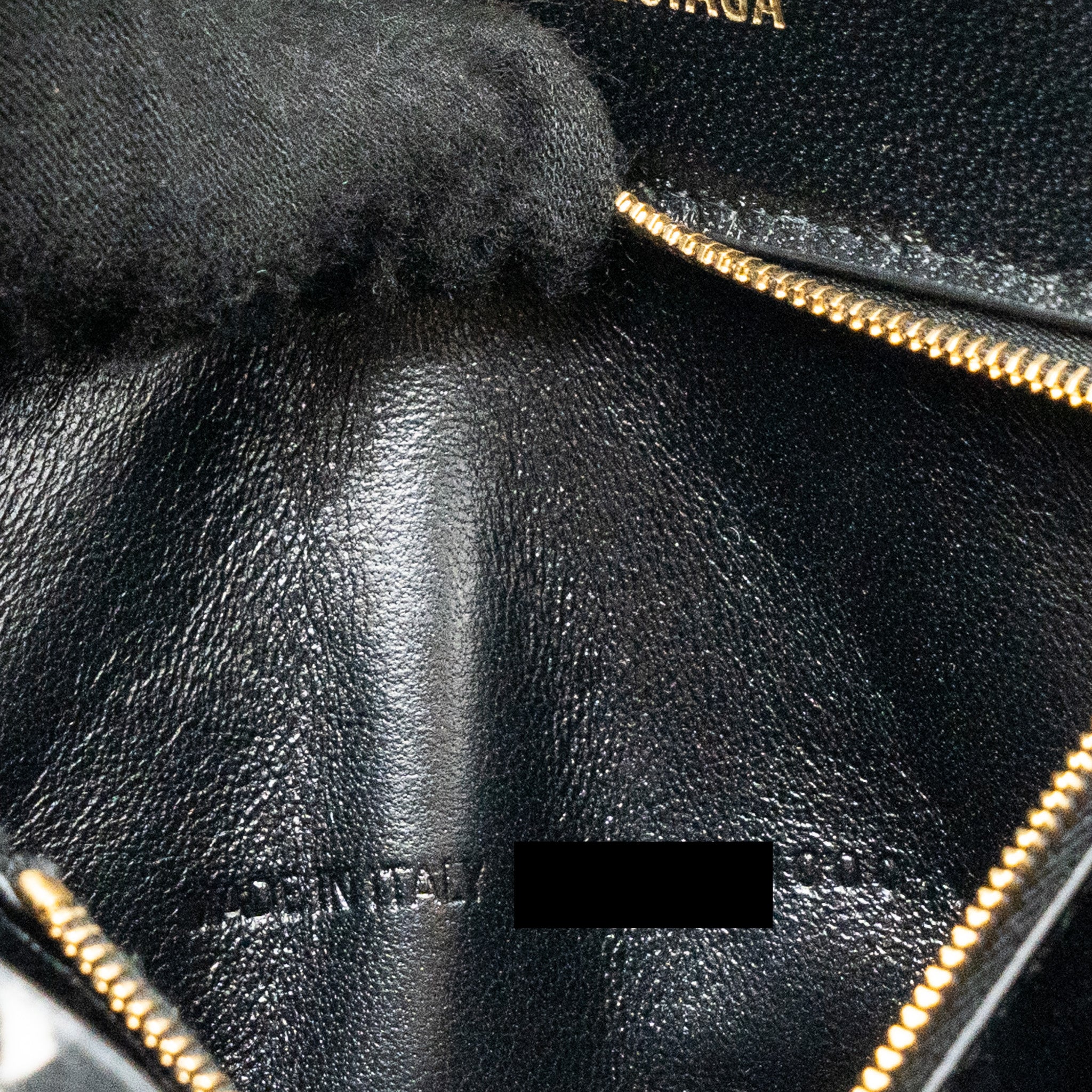 BALENCIAGA HOURGLASS S WOOL HOUNDSTOOTH BLACK/WHITE GHW