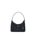 PRADA REEDITION 2005 NYLON BAG BLACK SHW