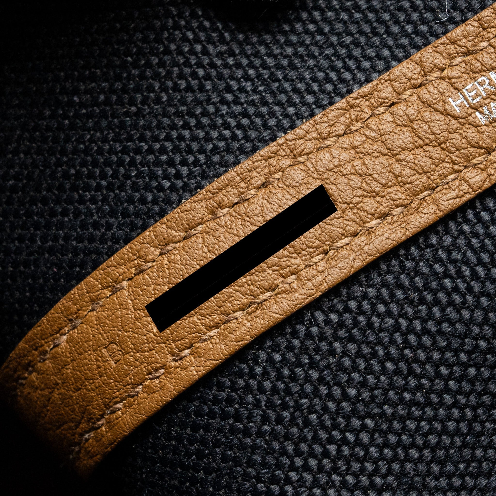 HERMES GARDEN PARTY 30 CANVAS/NEGONDA ALEZAN/BLACK SHW
