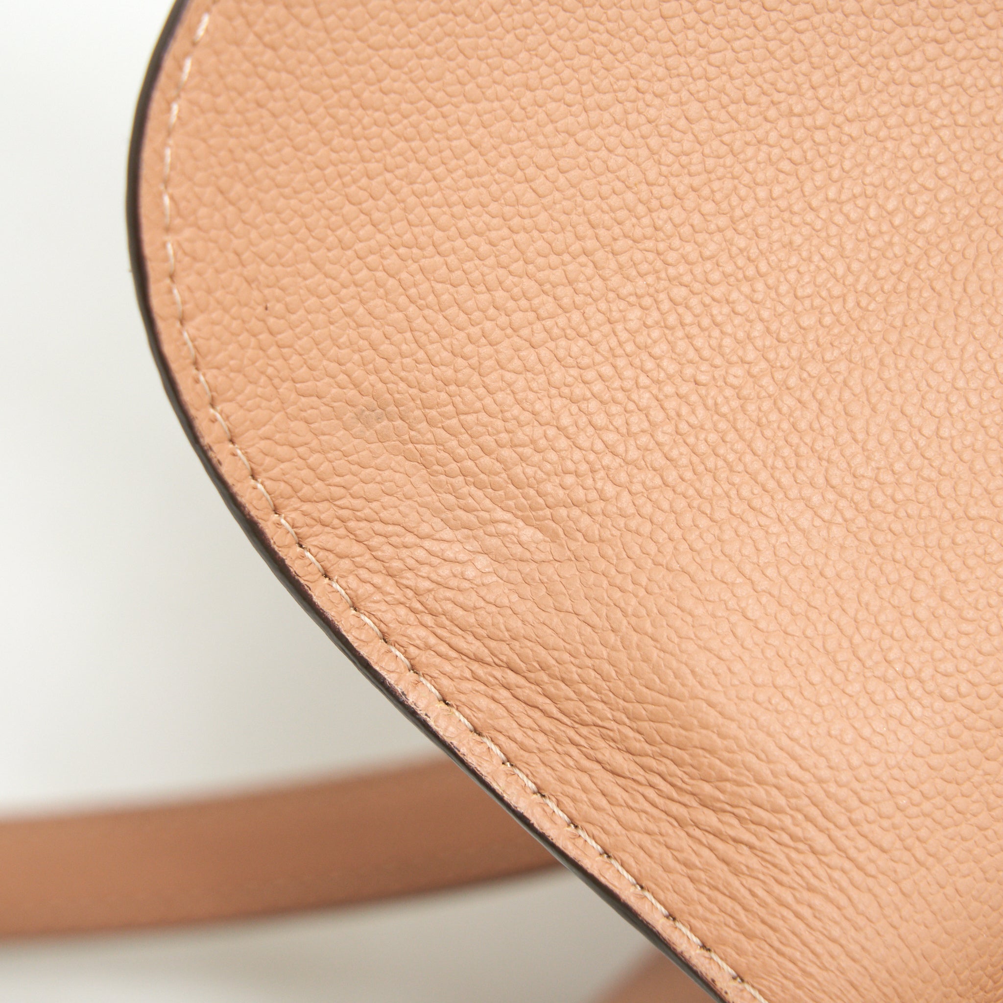 DELVAUX MINI BRILLIANT BAG GRAINED CALFSKIN BEIGE GHW