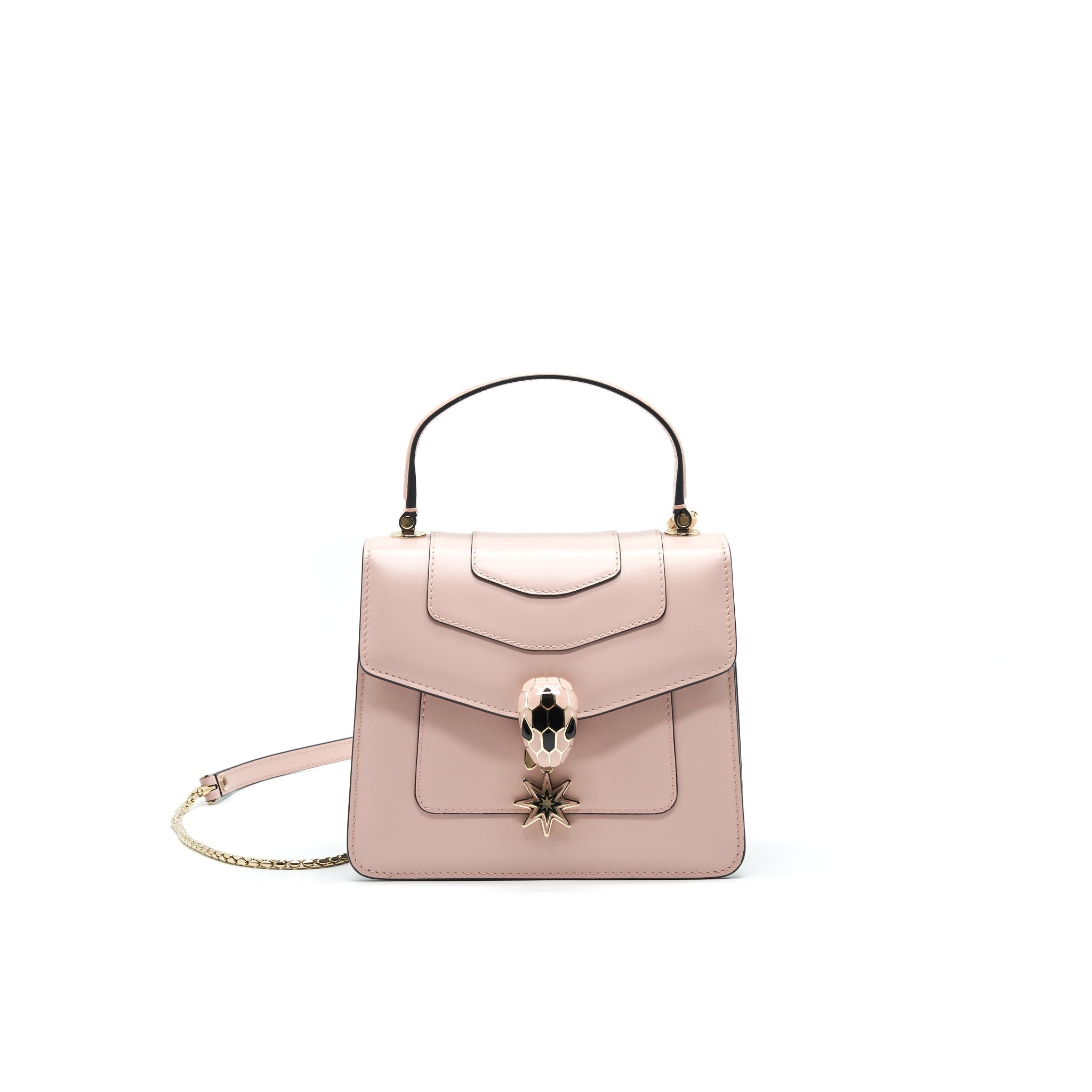 BVLGARI SERPENTI FOREVER CROSSBODY BAG WITH HANDLE LIMITED EDITION MULTICOLORED