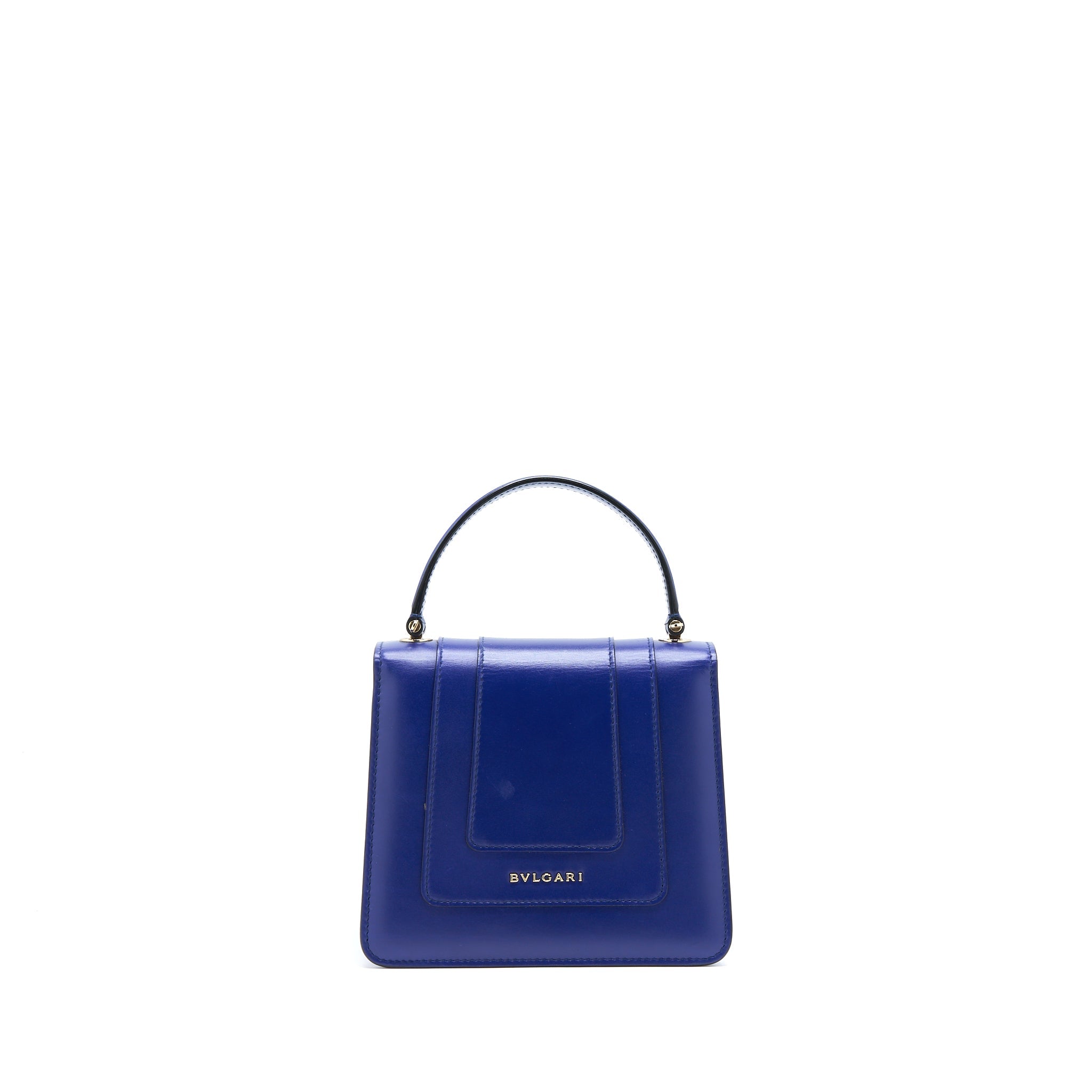 BVLGARI SERPENTI FOREVER CROSSBODY BAG BLUE