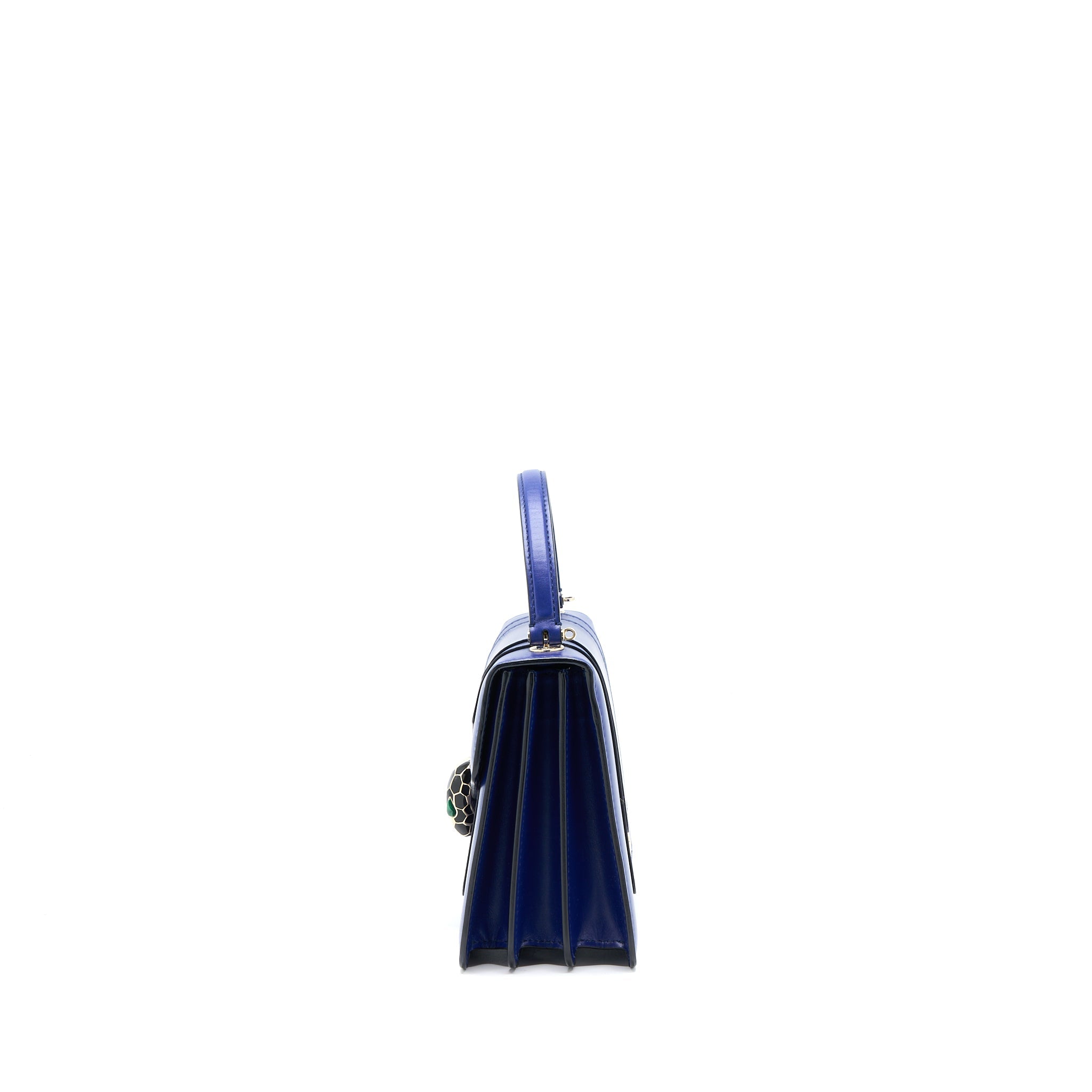 BVLGARI SERPENTI FOREVER CROSSBODY BAG BLUE