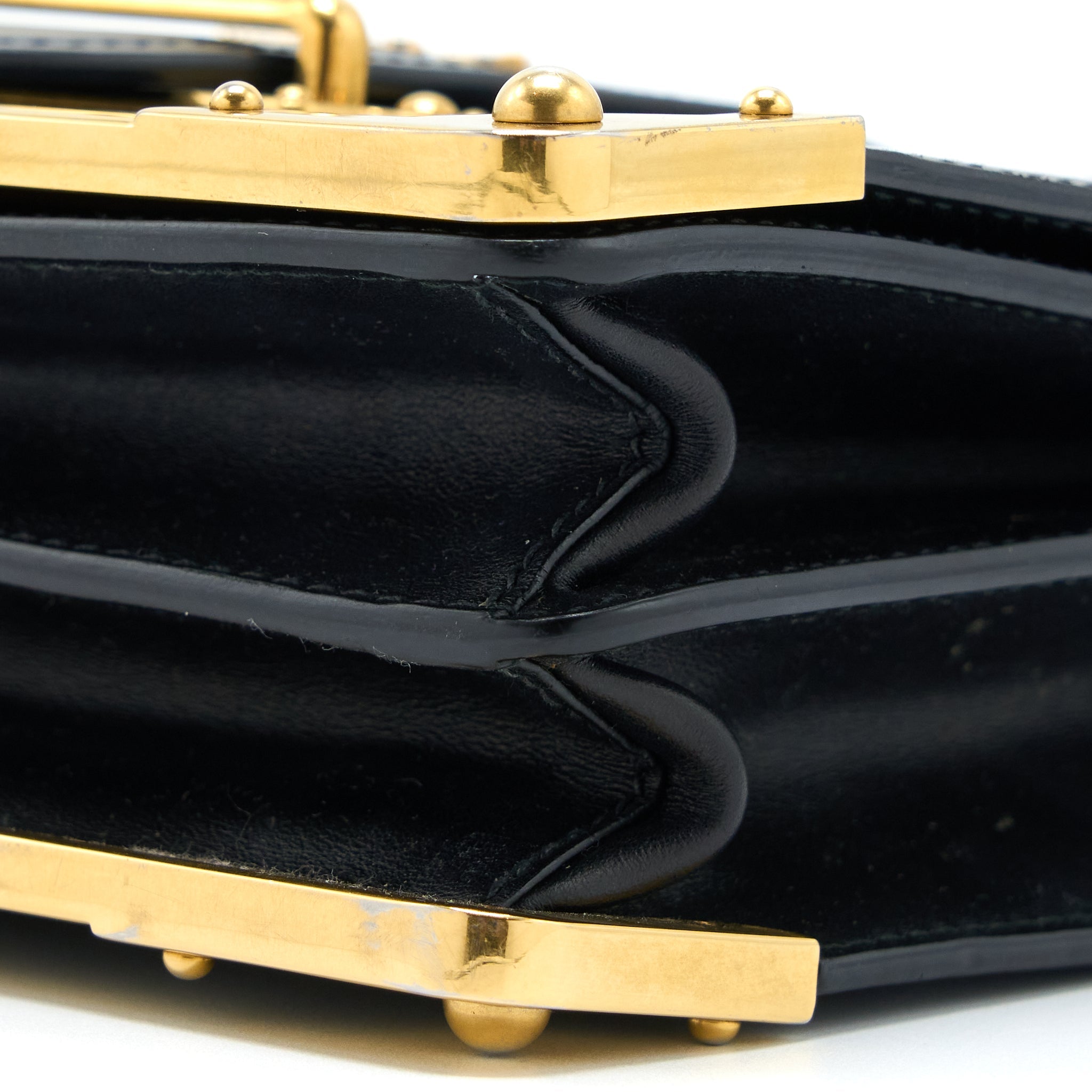 PRADA CAHIER CROSSBODY BAG LEATHER BLACK GHW