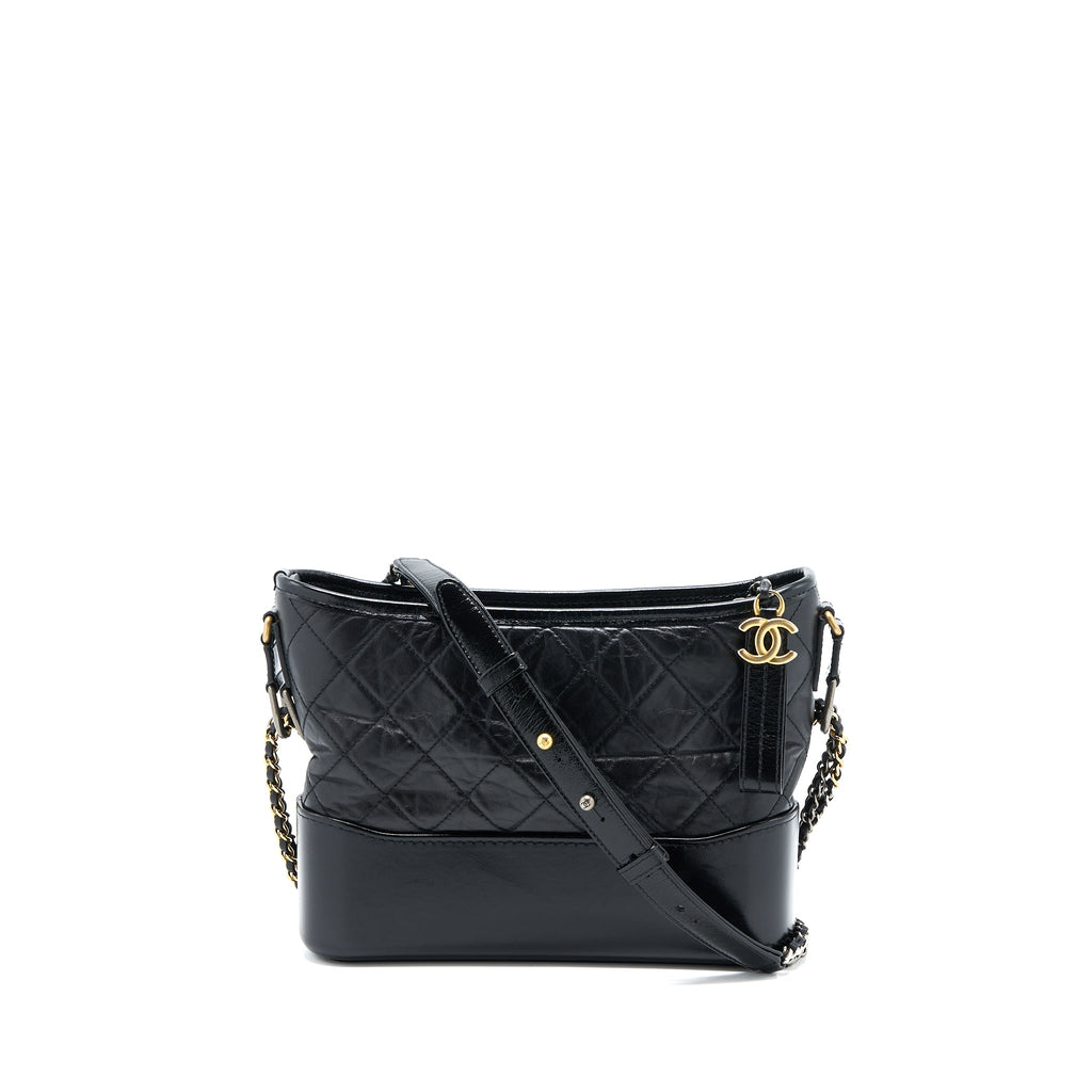 CHANEL NEW MEDIUM GABRIELLE HOBO BAG AGED SMOOTH CALFSKIN MULTICOLOUR HARDWARE