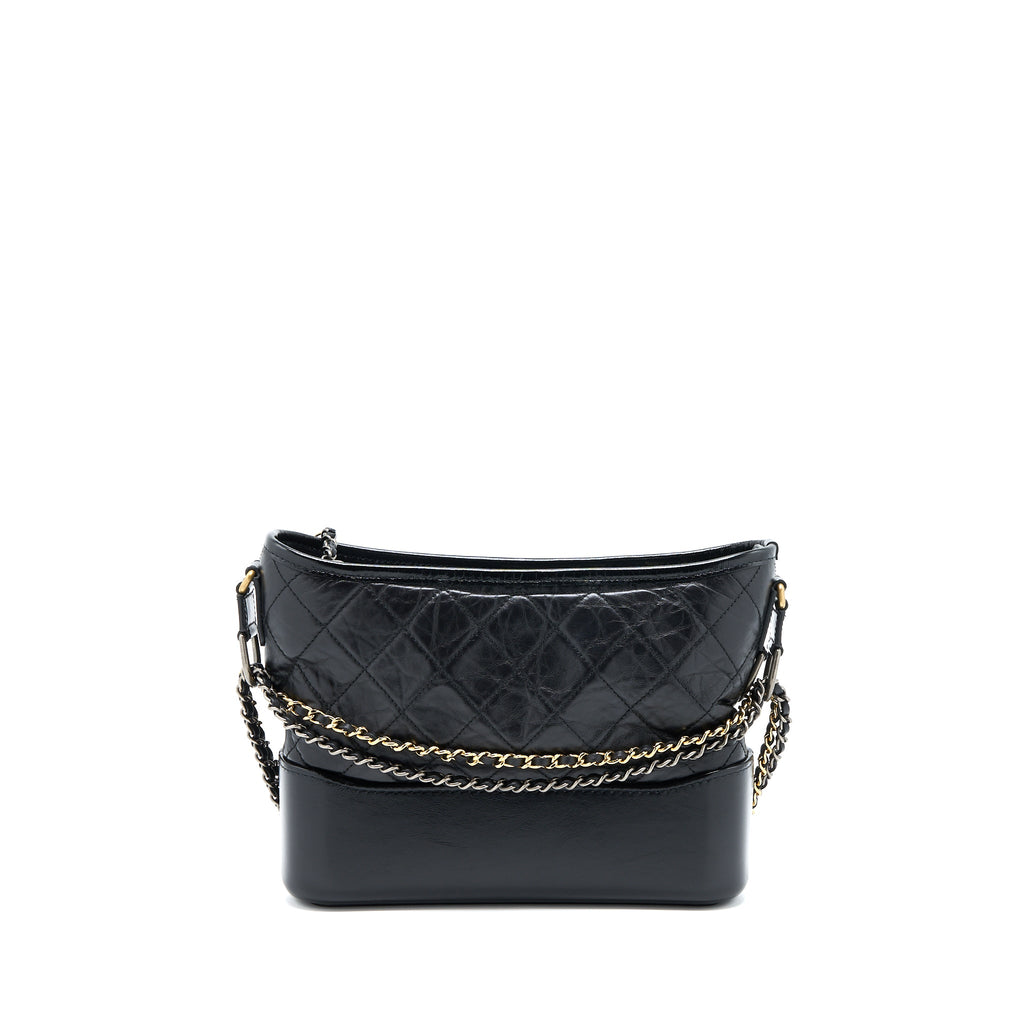 CHANEL NEW MEDIUM GABRIELLE HOBO BAG AGED SMOOTH CALFSKIN MULTICOLOUR HARDWARE