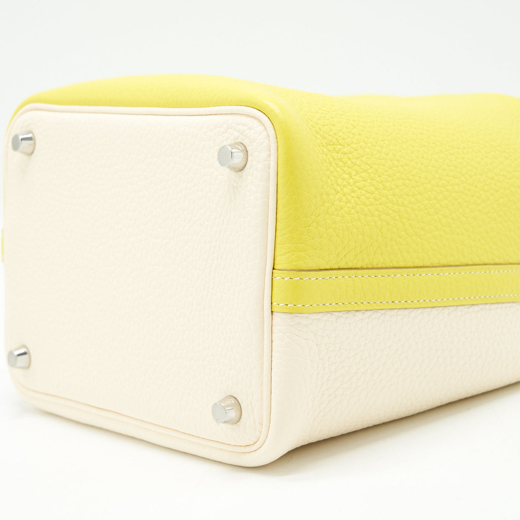 HERMES PICOTIN 18 LOCK BAG LIME/ NATA SHW