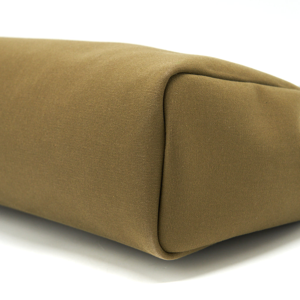 HERMES HERBAG 31 RETOURNE TOILE OFFICER VERT OLIVE/KHAKI SHW