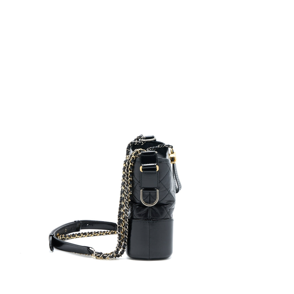 CHANEL NEW MEDIUM GABRIELLE HOBO BAG AGED SMOOTH CALFSKIN MULTICOLOUR HARDWARE