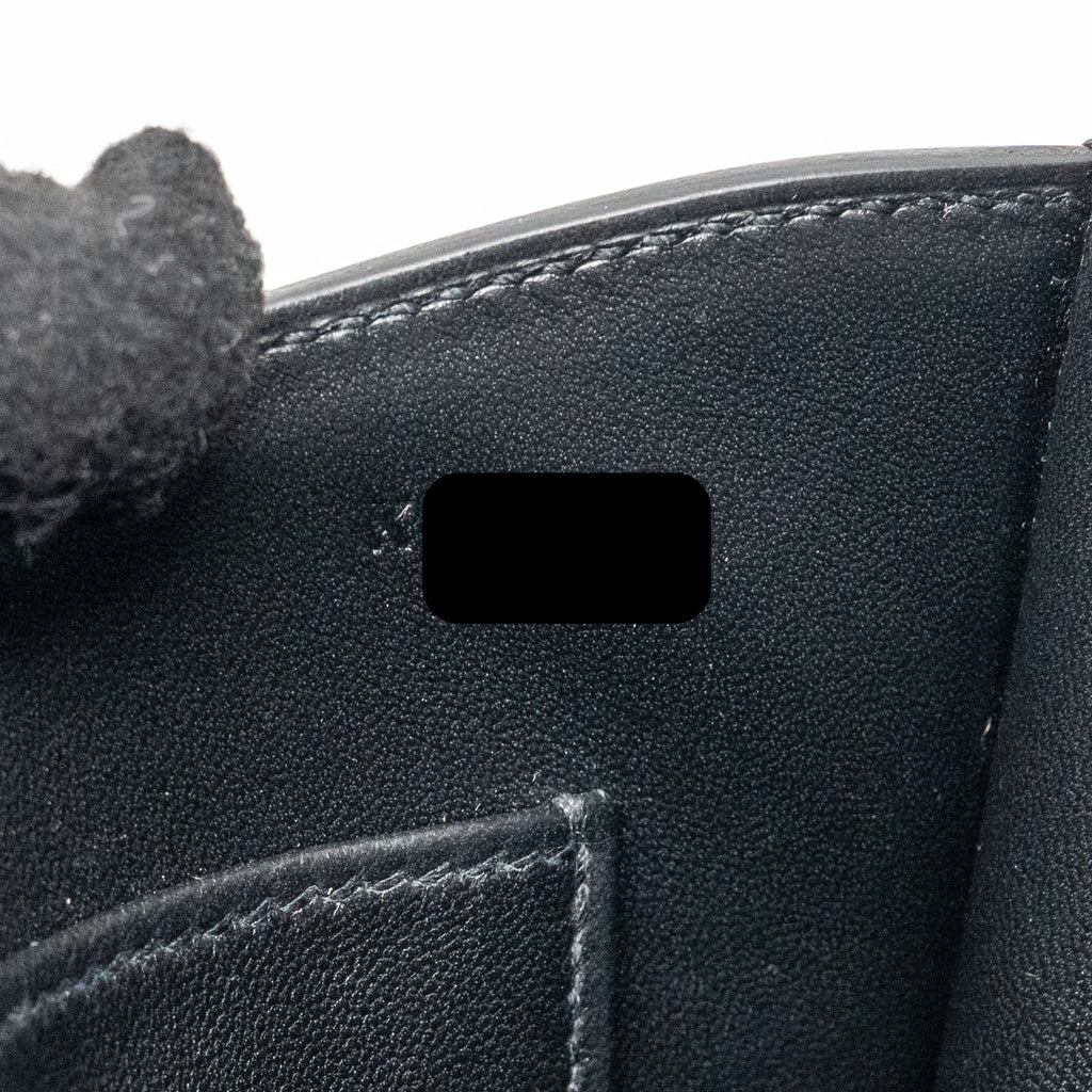 HERMES CONSTANCE ELAN EPSOM BLACK SHW