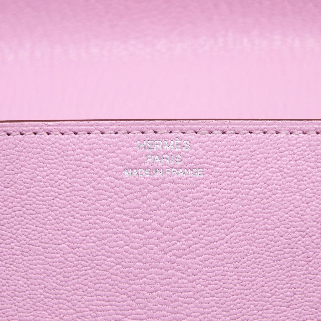 HERMES CINHETIC TO GO CHEVRE MYSORE X9 MAUVE SYLVESTRE SHW