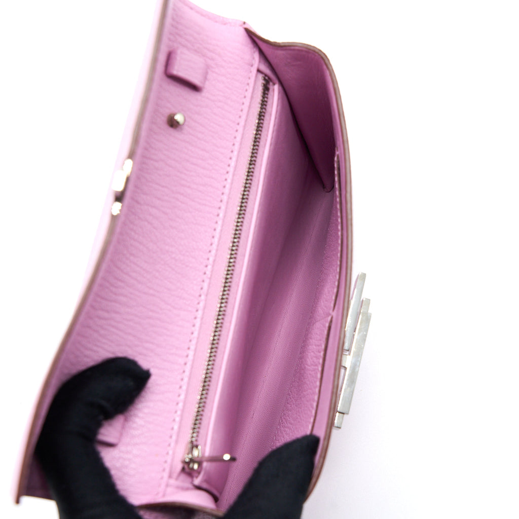 HERMES CINHETIC TO GO CHEVRE MYSORE X9 MAUVE SYLVESTRE SHW