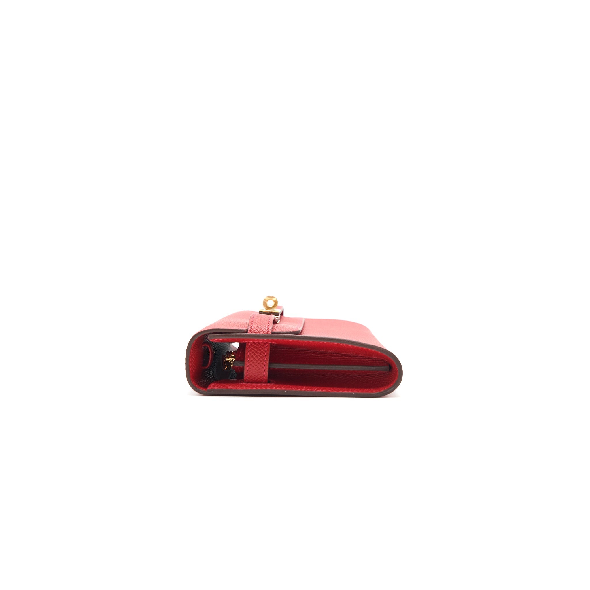 HERMES CLASSIC KELLY TO GO YEAU EPSOM Q5 ROUGE CASAQUE GHW