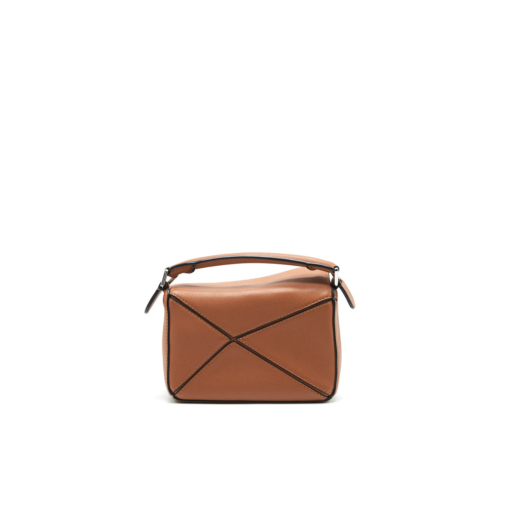 LOEWE MINI PUZZLE BAG IN TAN