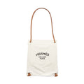 HERMES ALINE GROOMING BAG CANVAS/SWIFT BEIGE SHW