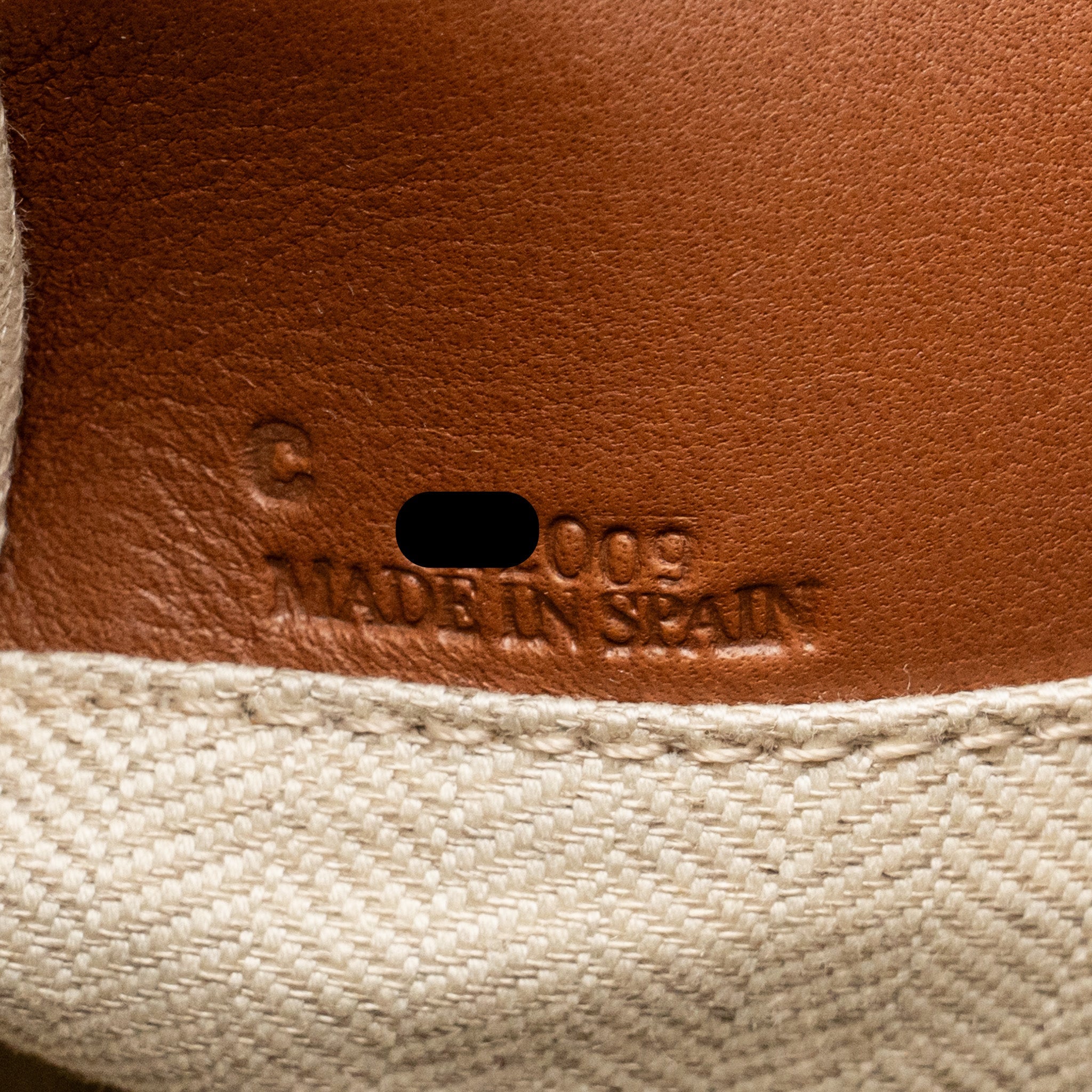 LOEWE MEDIUM PUZZLE BAG CALFSKIN TAN SHW