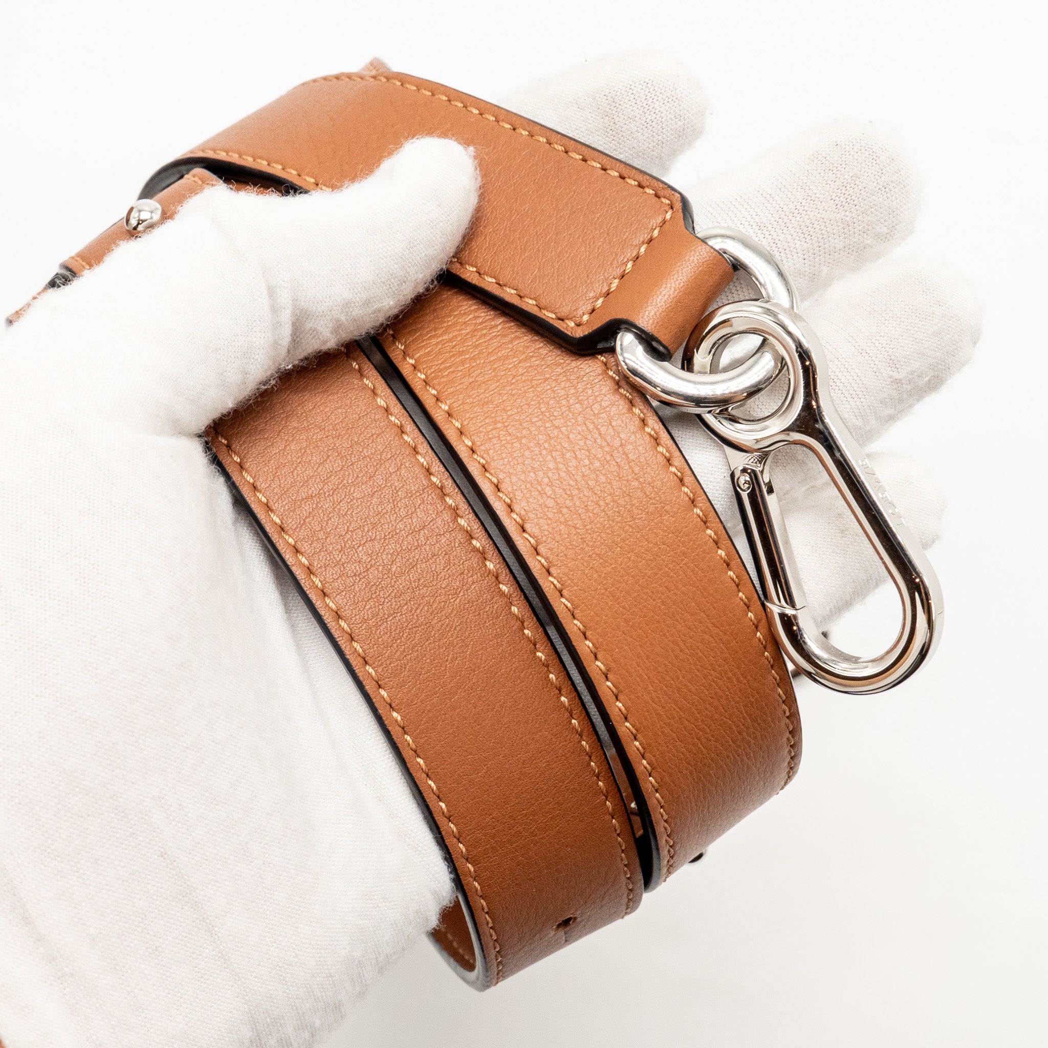 LOEWE MEDIUM PUZZLE BAG CALFSKIN TAN SHW