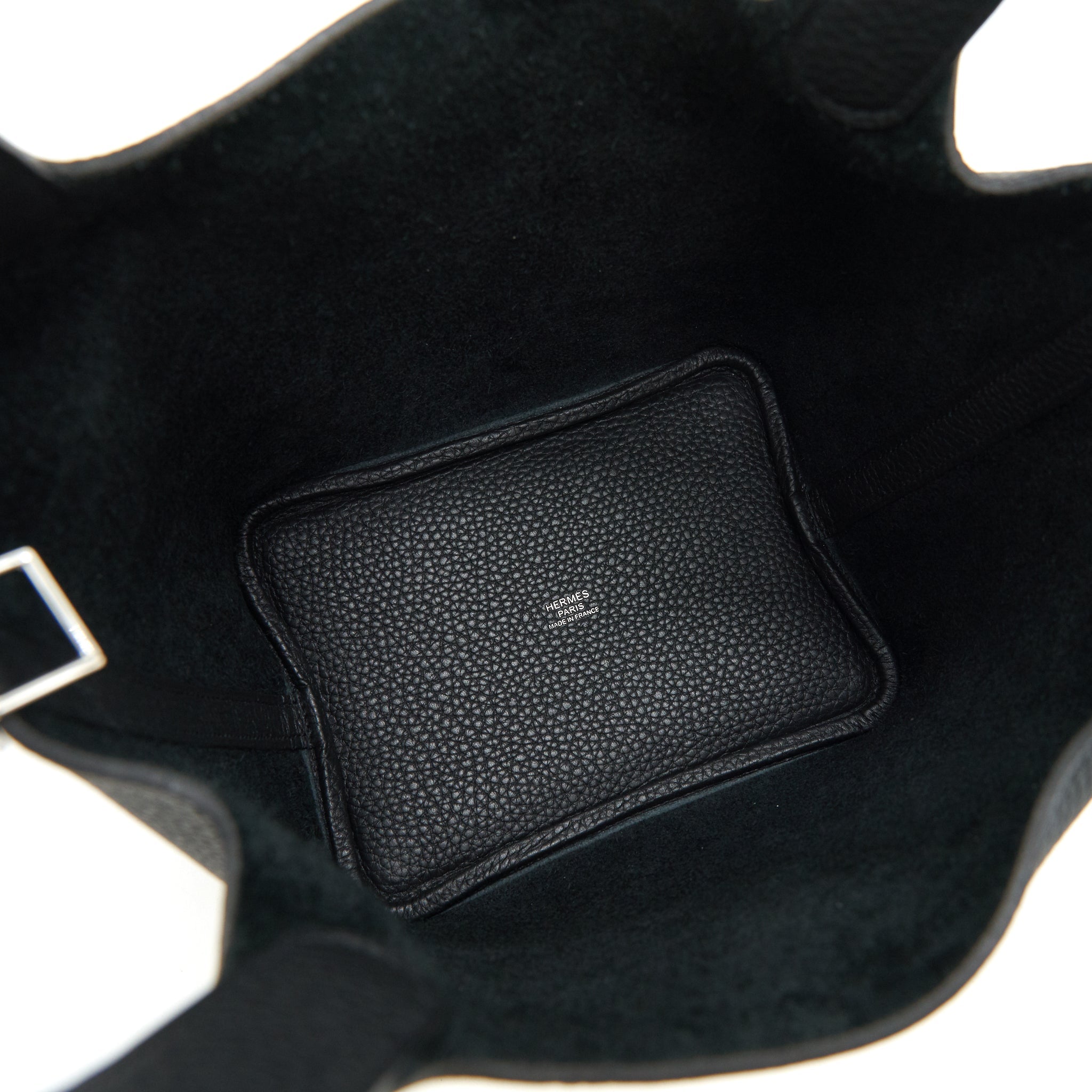 HERMES PICOTIN LOCK BAG 18 BLACK SHW