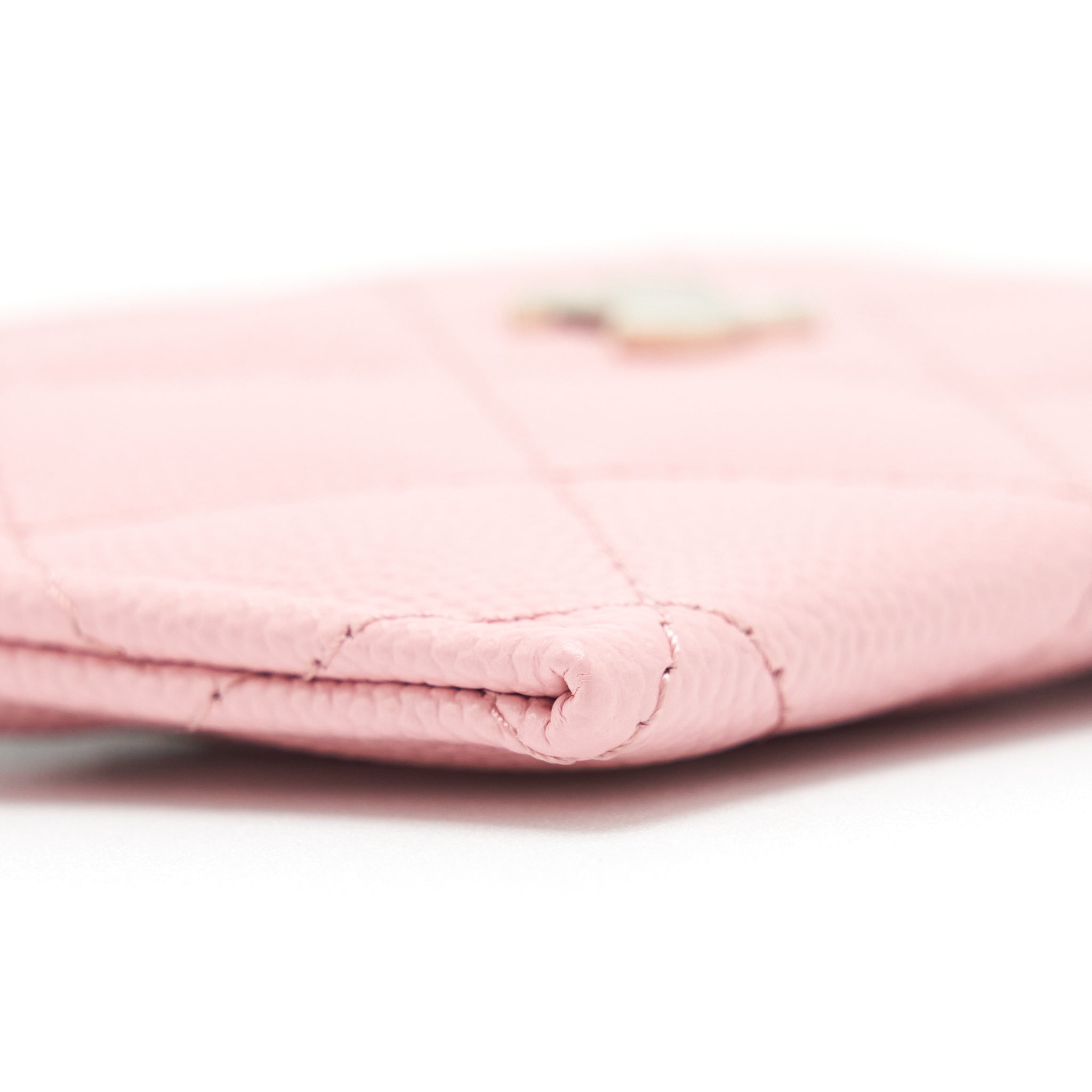 CHANEL CLASSIC CARD HOLDER CAVIAR PINK LGHW