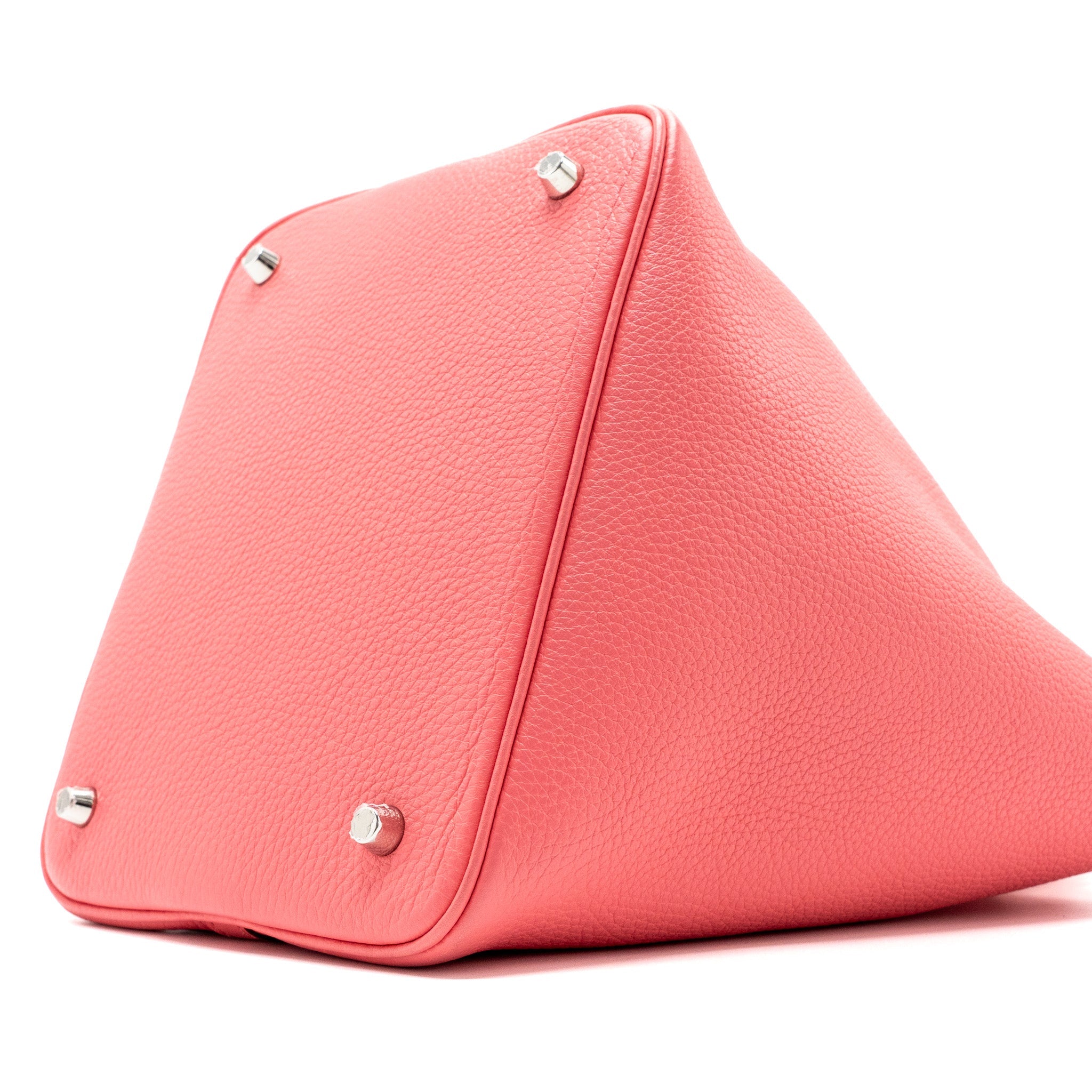HERMES PICOTIN 22 LOCK BAG CLEMENCE ROSE AZALEE SHW