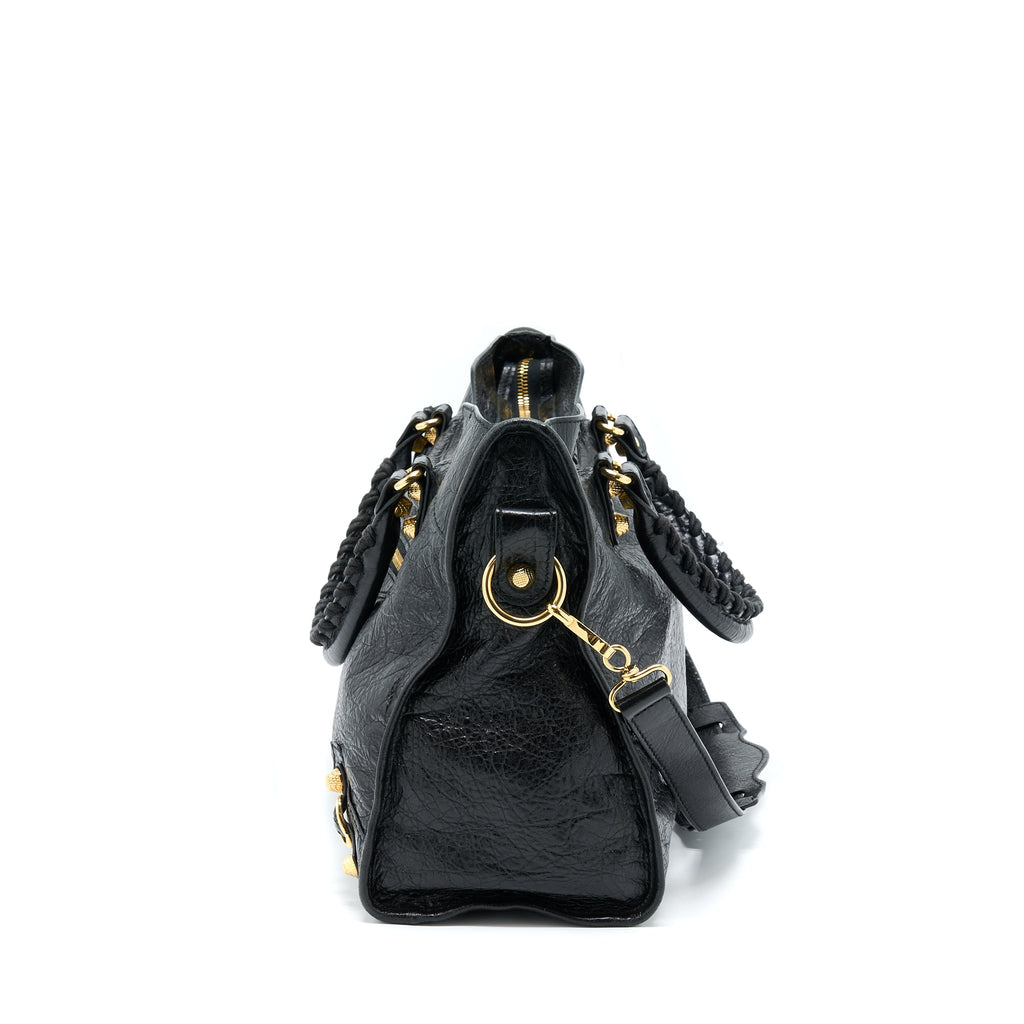 BALENCIAGA CLASSIC CITY BAG AGED CALFSKIN GHW