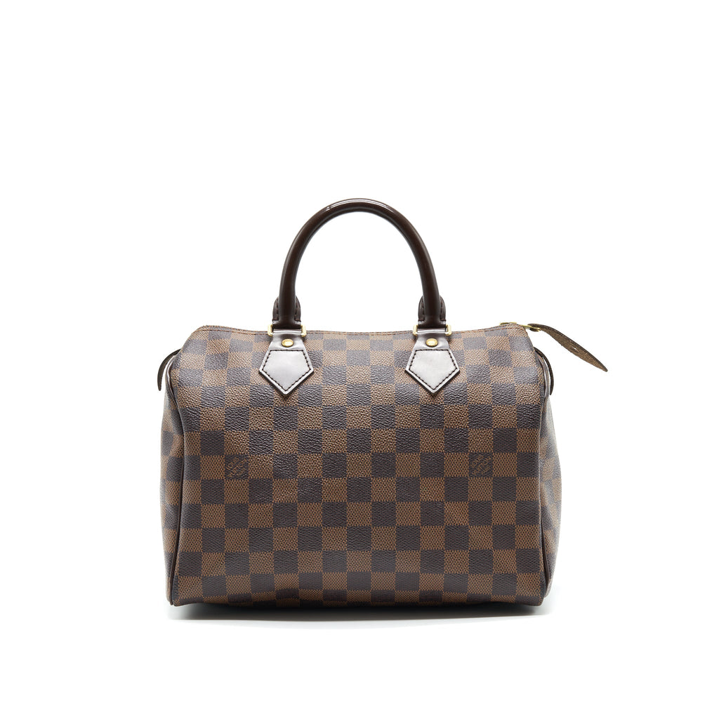 LOUIS VUITTON SPEEDY 25 DAMIER EBENE IN CANVAS